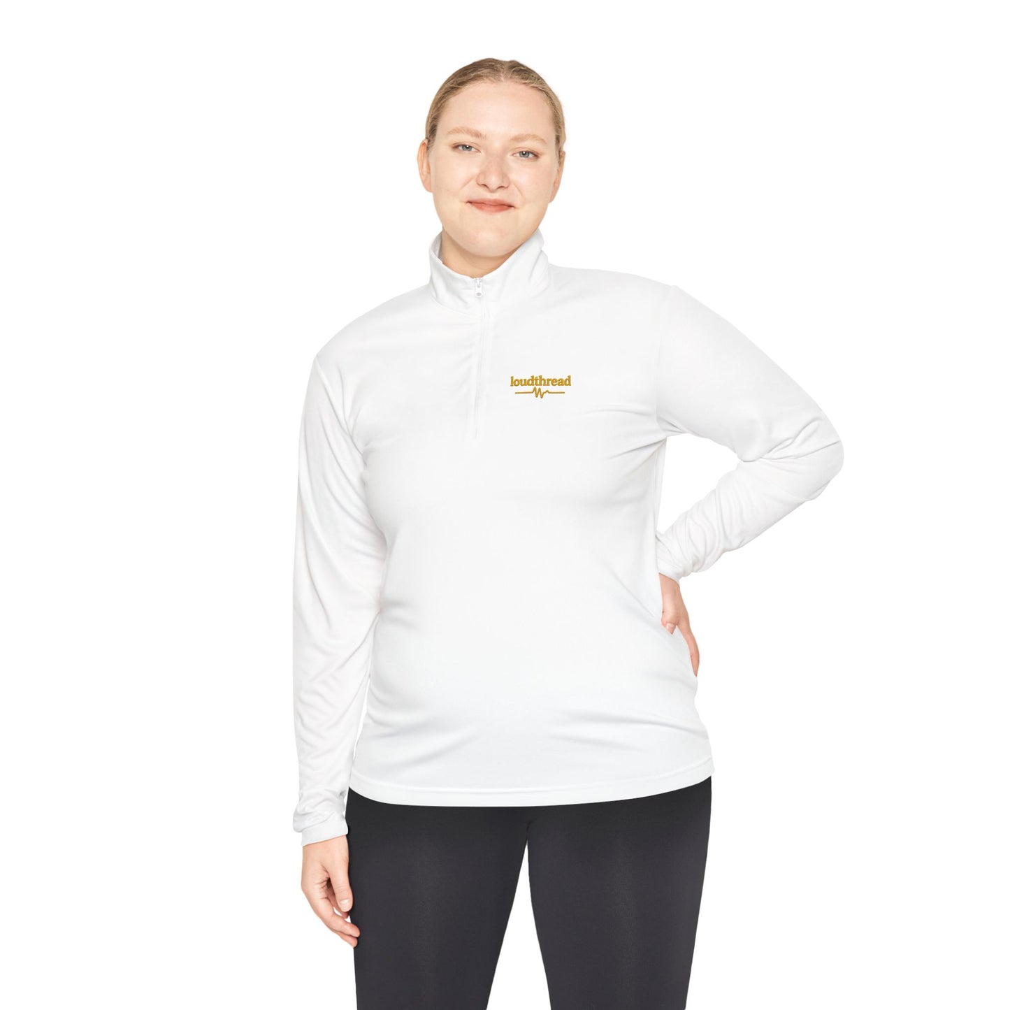 Cozy Unisex Quarter-Zip Pullover with Inspirational Design, Perfect for Casual Days, Gifts, and Outdoor Adventures