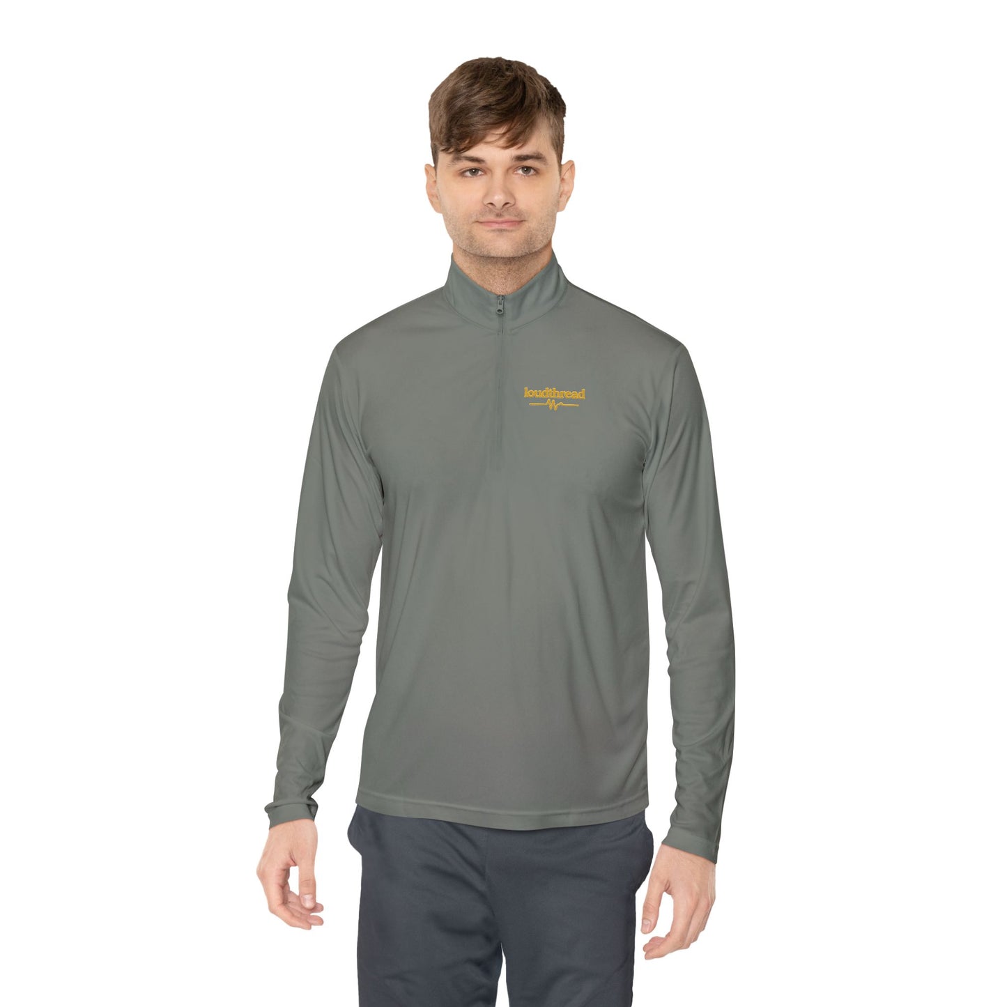 Cozy Unisex Quarter-Zip Pullover with Inspirational Design, Perfect for Casual Days, Gifts, and Outdoor Adventures