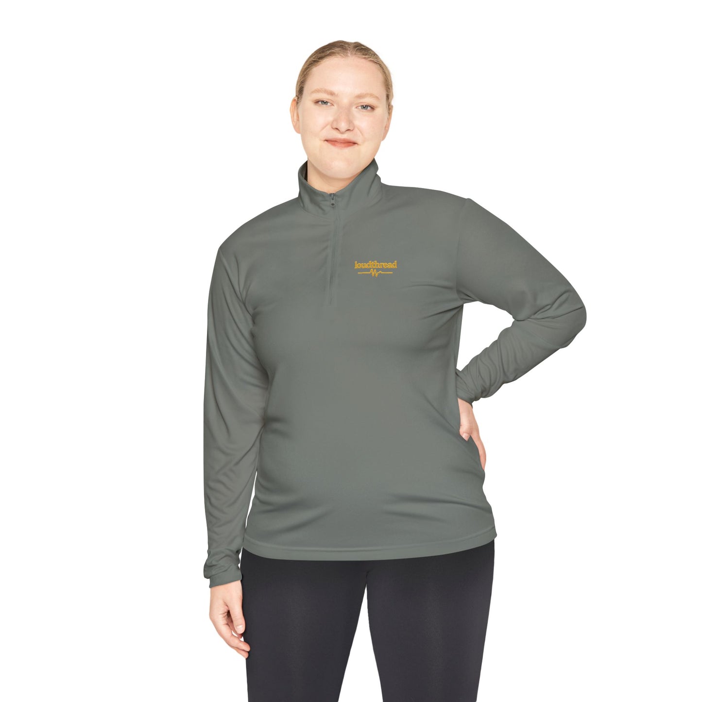 Cozy Unisex Quarter-Zip Pullover with Inspirational Design, Perfect for Casual Days, Gifts, and Outdoor Adventures