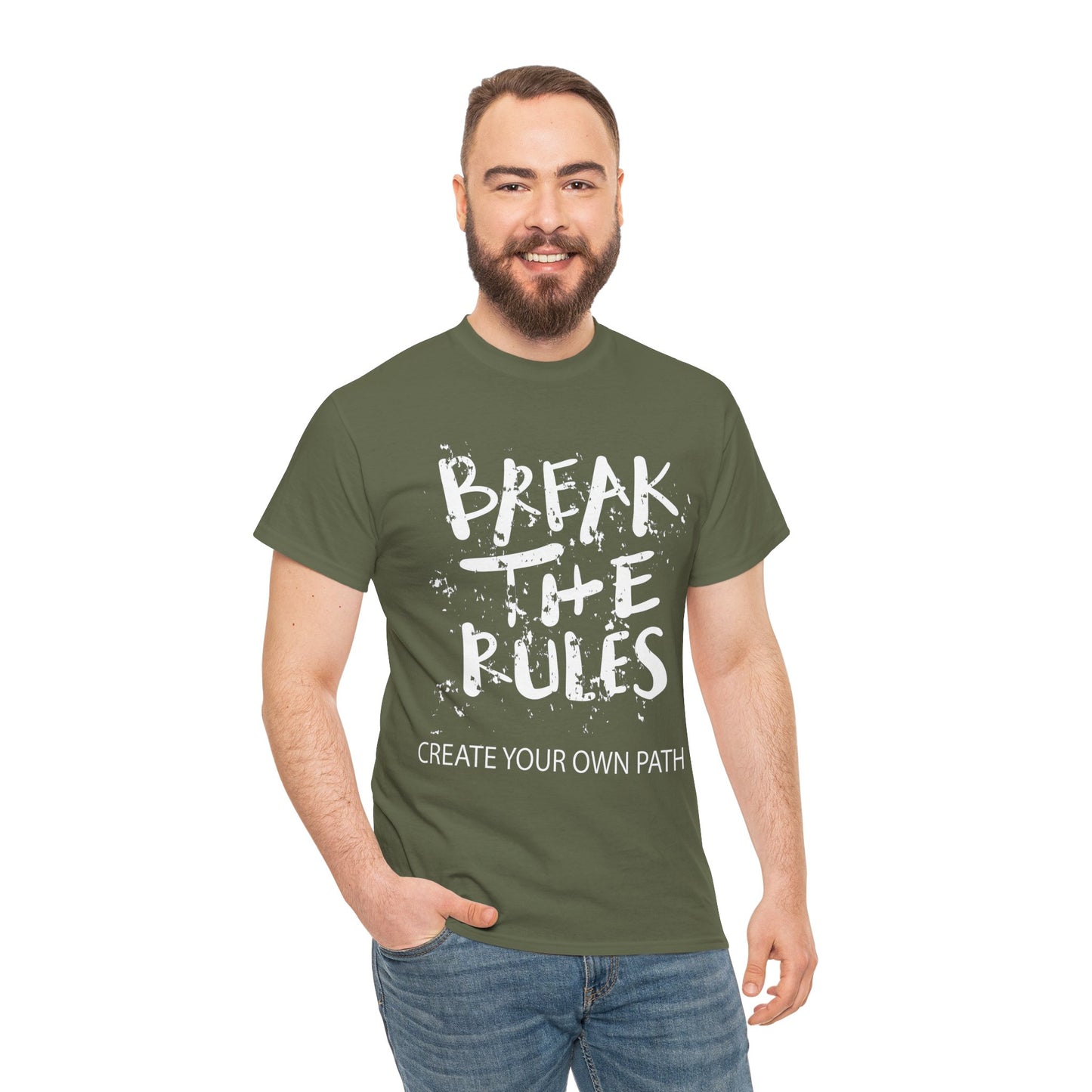Break the Rules Shirt, Inspirational Graphic Tee