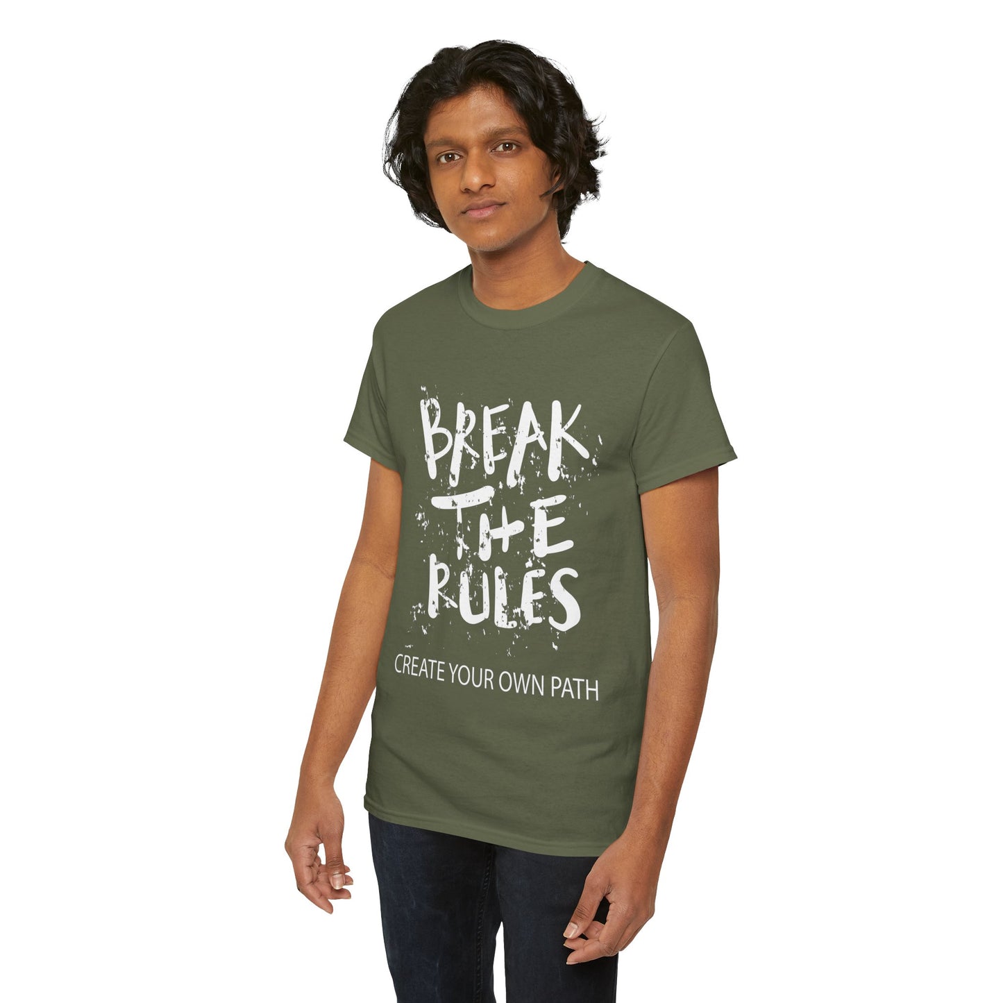Break the Rules Shirt, Inspirational Graphic Tee