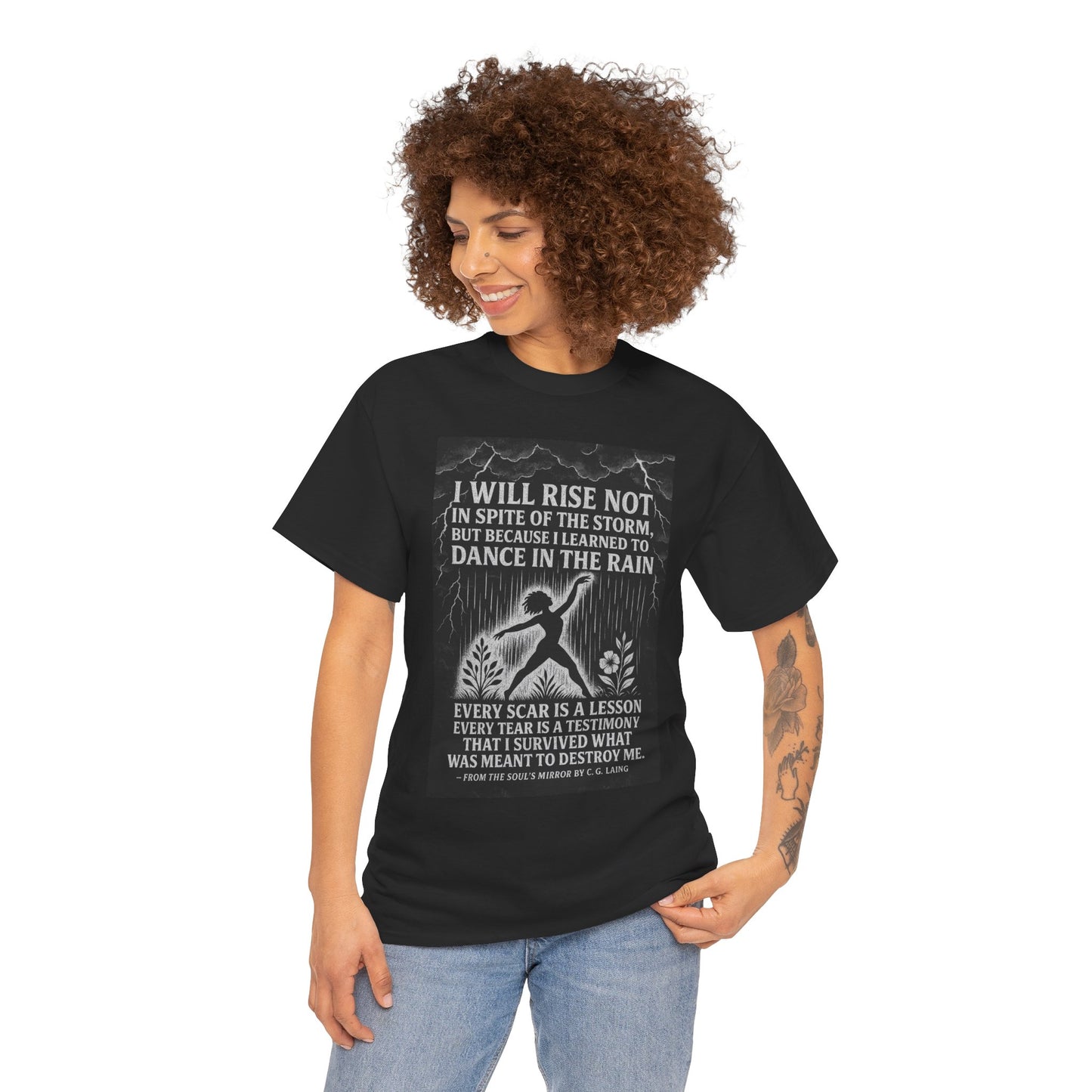 Inspirational Quote Tee, Motivational Graphic T-Shirt, Empowering Unisex Cotton Shirt.