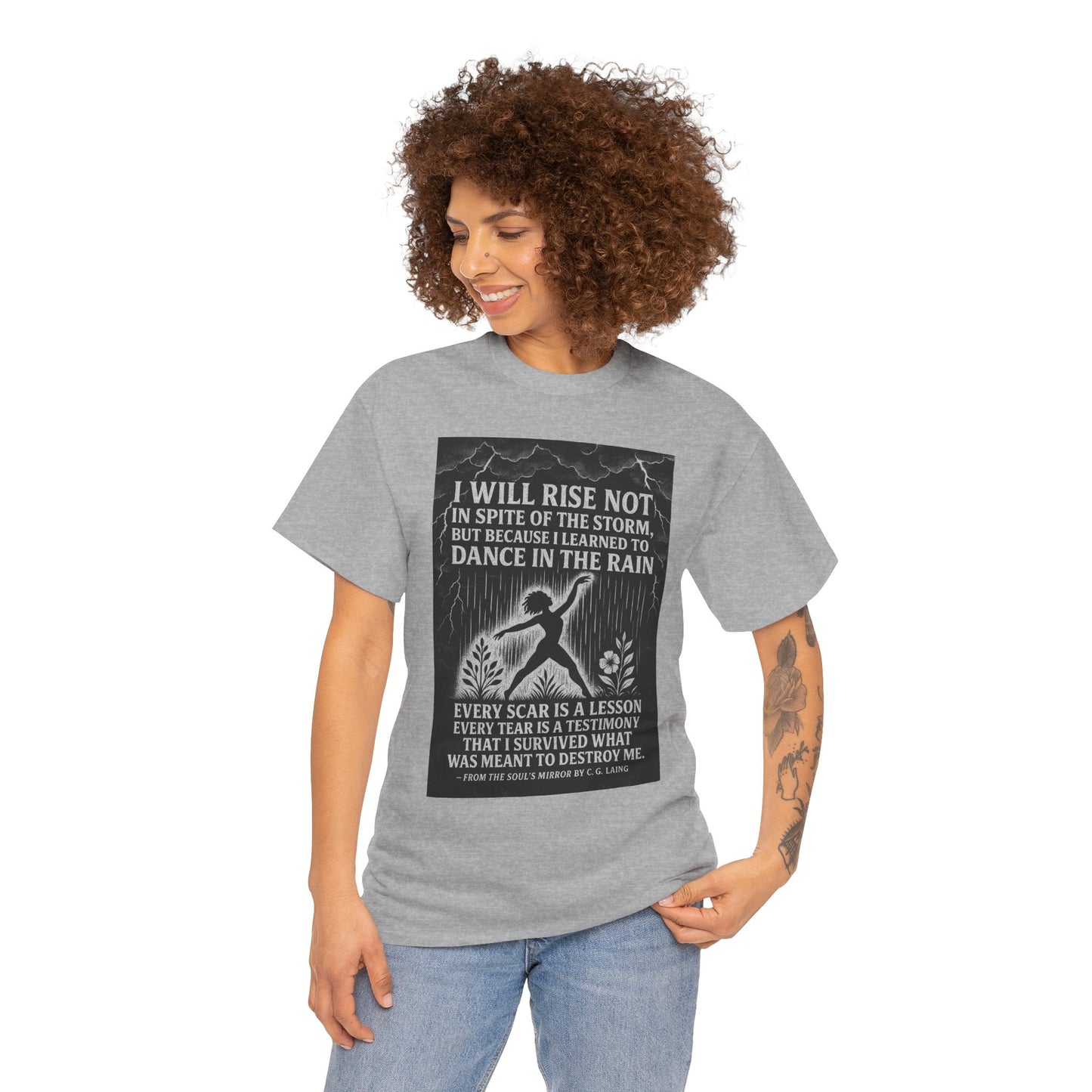 Inspirational Quote Tee, Motivational Graphic T-Shirt, Empowering Unisex Cotton Shirt.