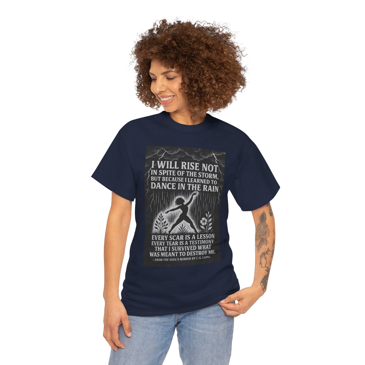 Inspirational Quote Tee, Motivational Graphic T-Shirt, Empowering Unisex Cotton Shirt.
