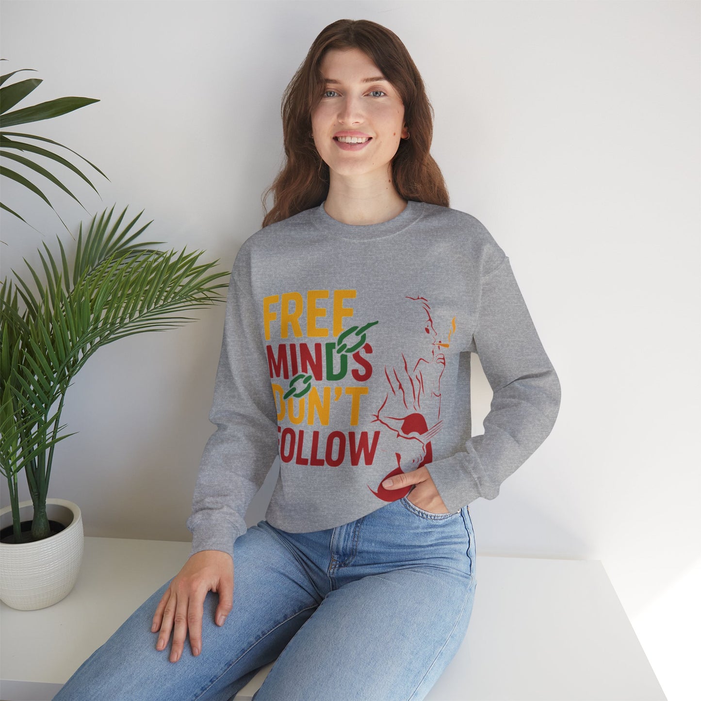 Inspirational Music Quote Sweatshirt, Unisex Fashion, Rasta Guitarist Line Art Unisex Sweatshirt, Motivational Clothing
