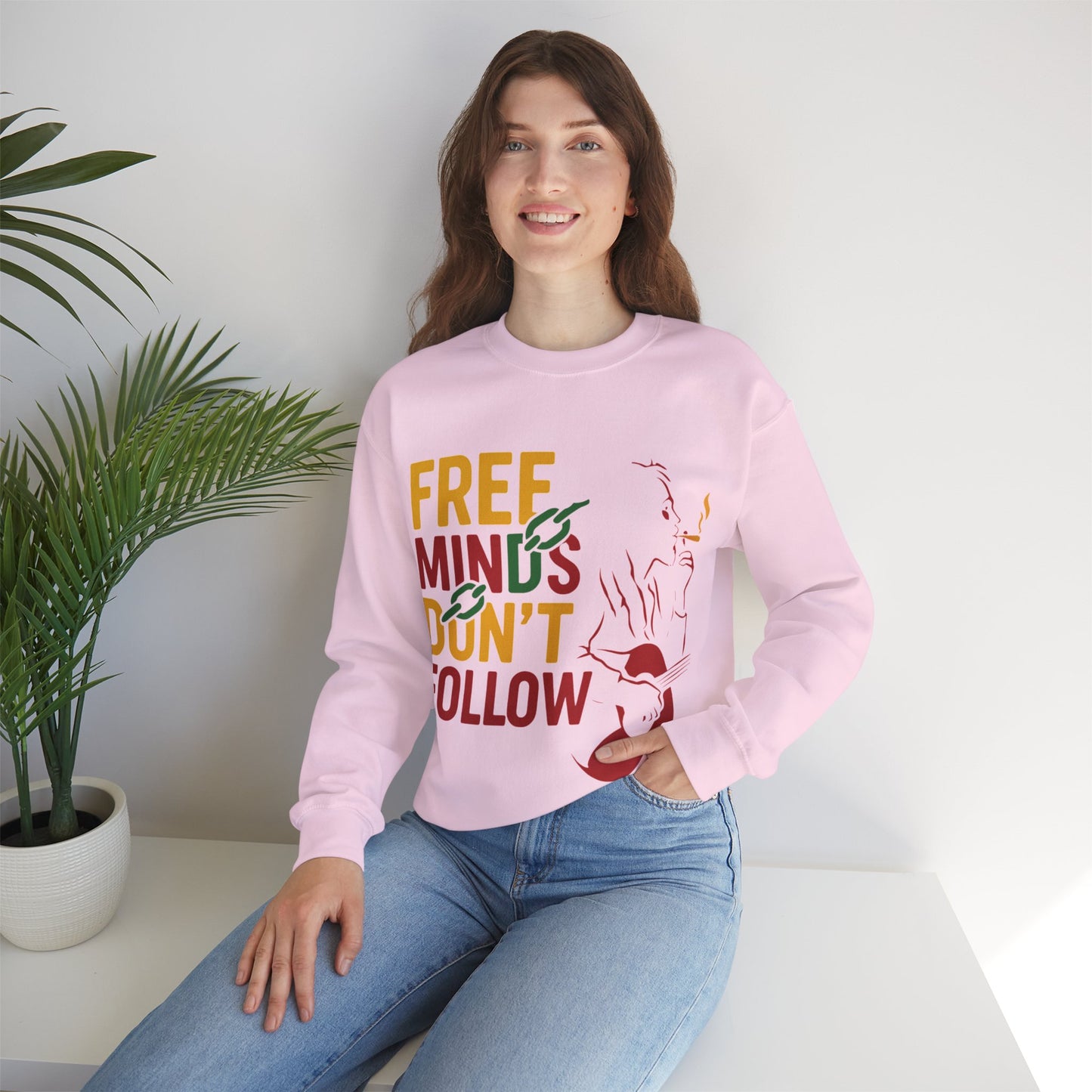 Inspirational Music Quote Sweatshirt, Unisex Fashion, Rasta Guitarist Line Art Unisex Sweatshirt, Motivational Clothing