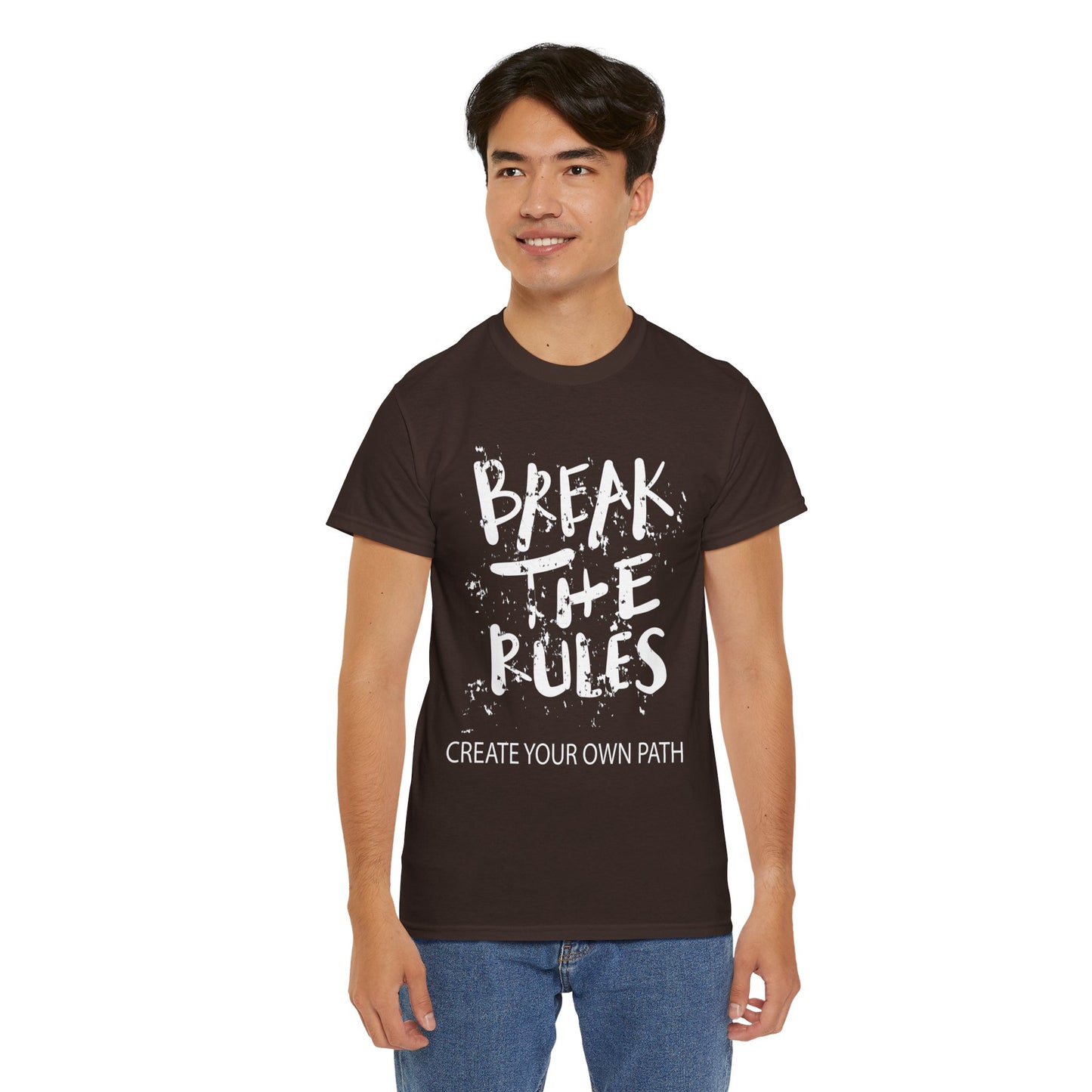 Break the Rules Shirt, Inspirational Graphic Tee