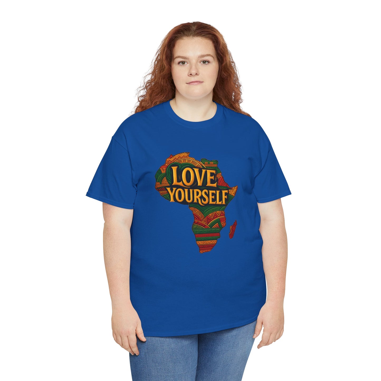 Unisex Afrocentric Graphic Tee – Bold Urban Art Design
