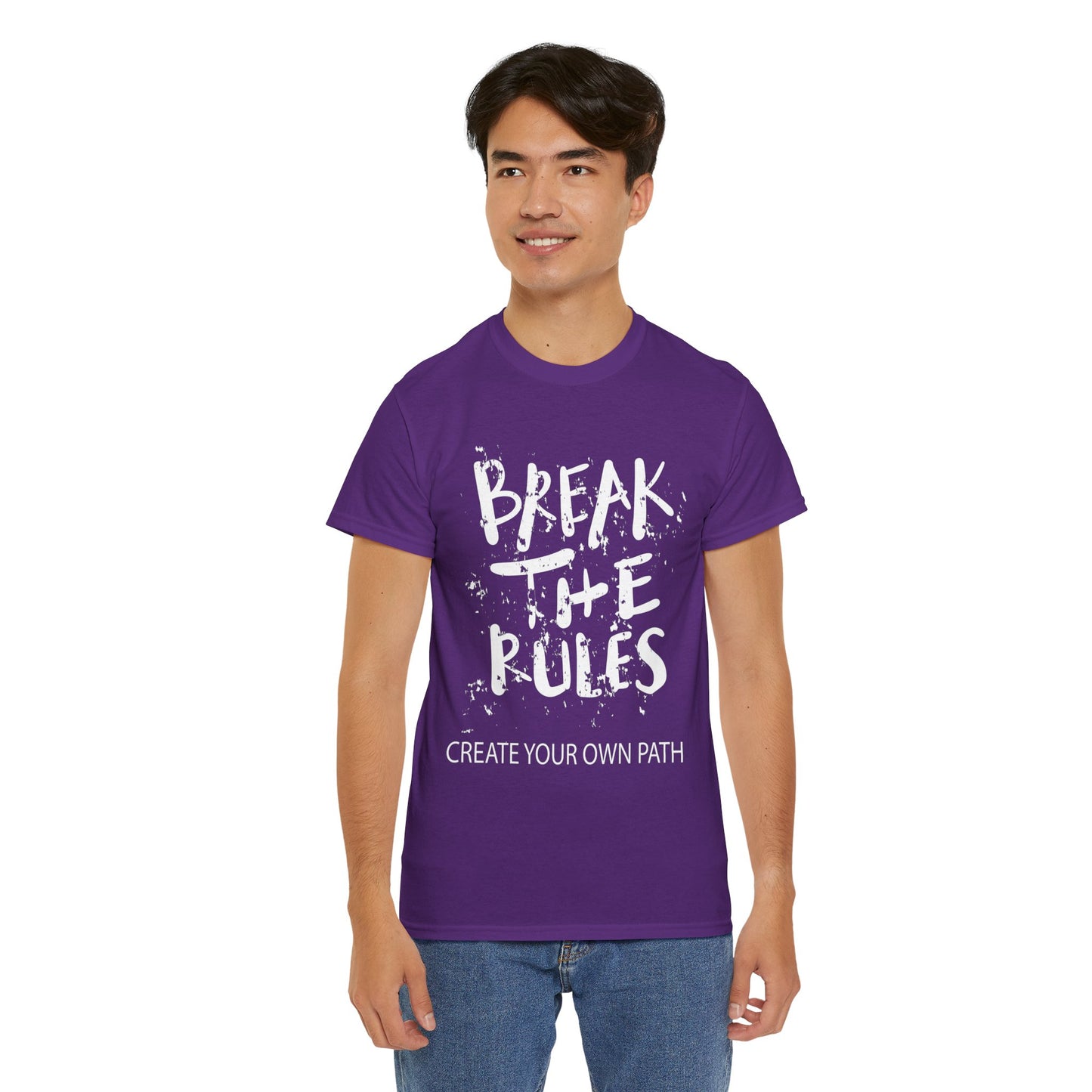 Break the Rules Shirt, Inspirational Graphic Tee