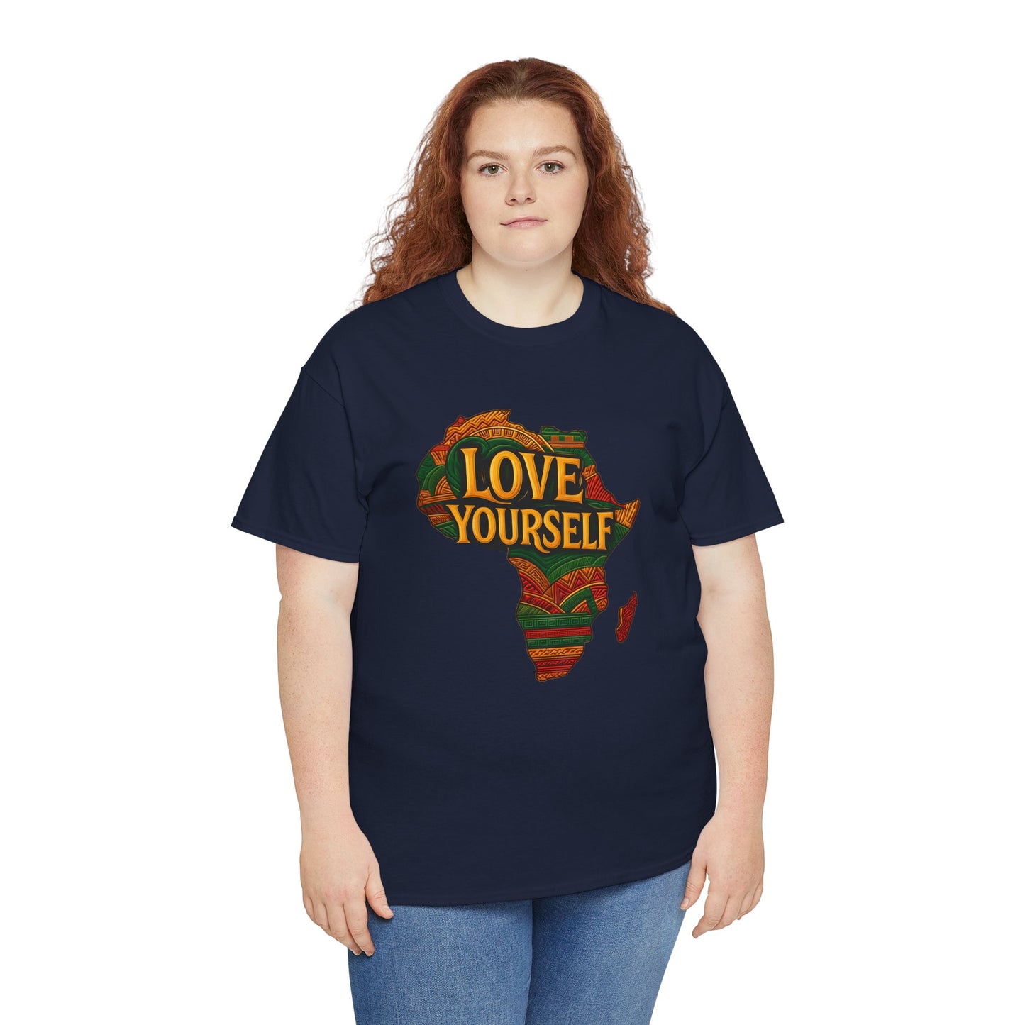Unisex Afrocentric Graphic Tee – Bold Urban Art Design