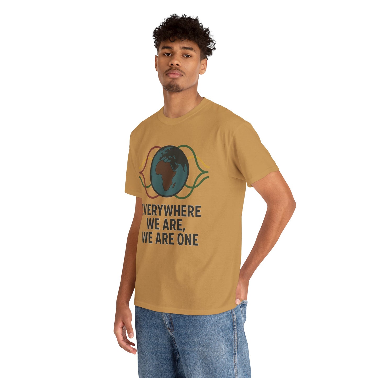 Unity Message Unisex Heavy Cotton Tee - Eco-Friendly Fashion