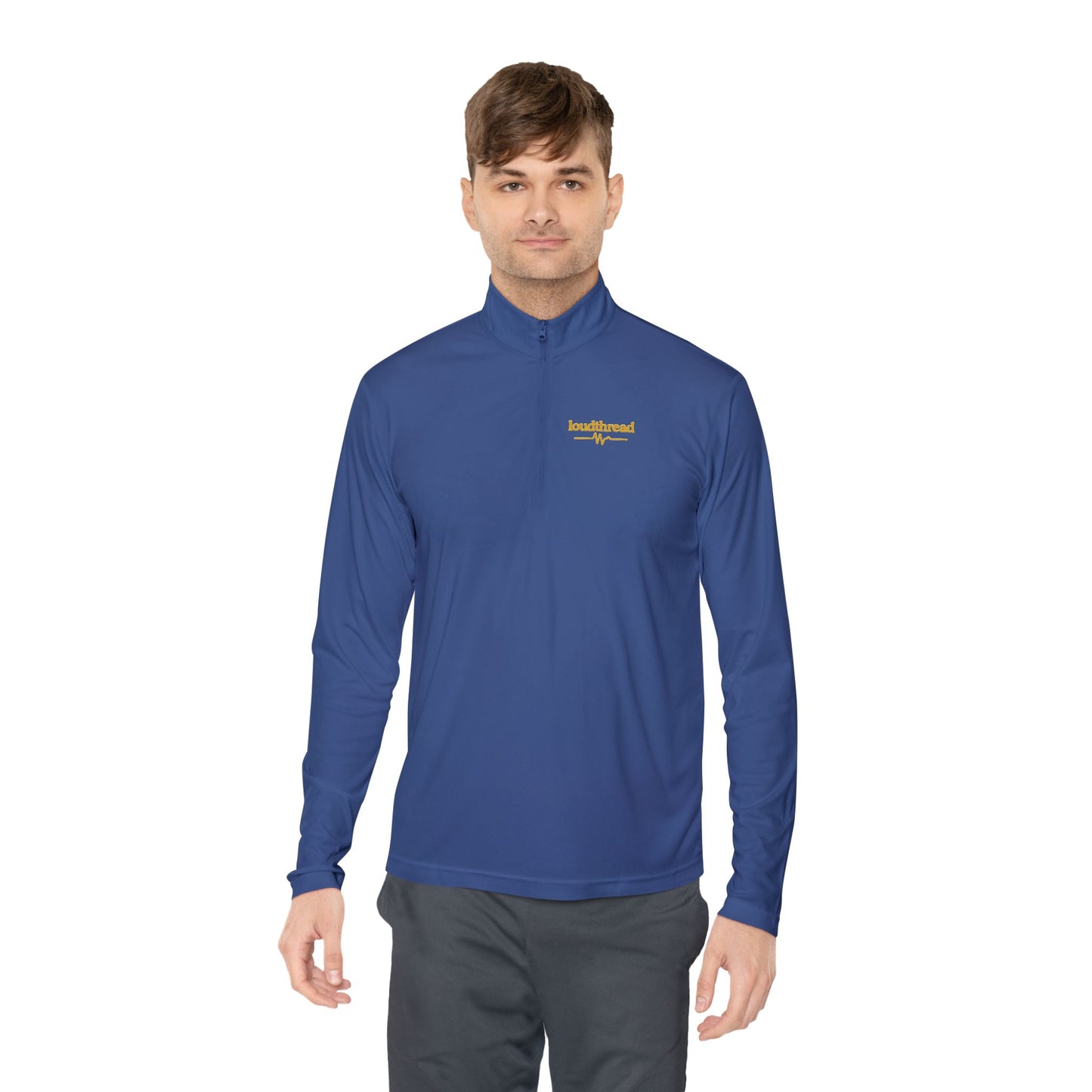 Cozy Unisex Quarter-Zip Pullover with Inspirational Design, Perfect for Casual Days, Gifts, and Outdoor Adventures