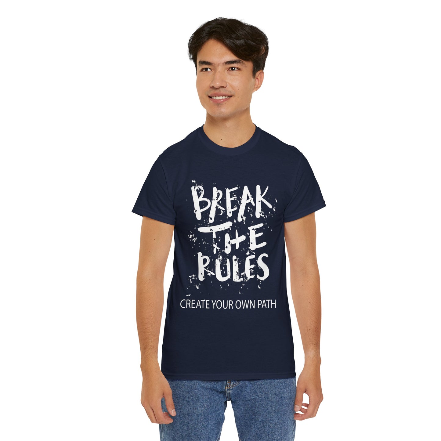Break the Rules Shirt, Inspirational Graphic Tee