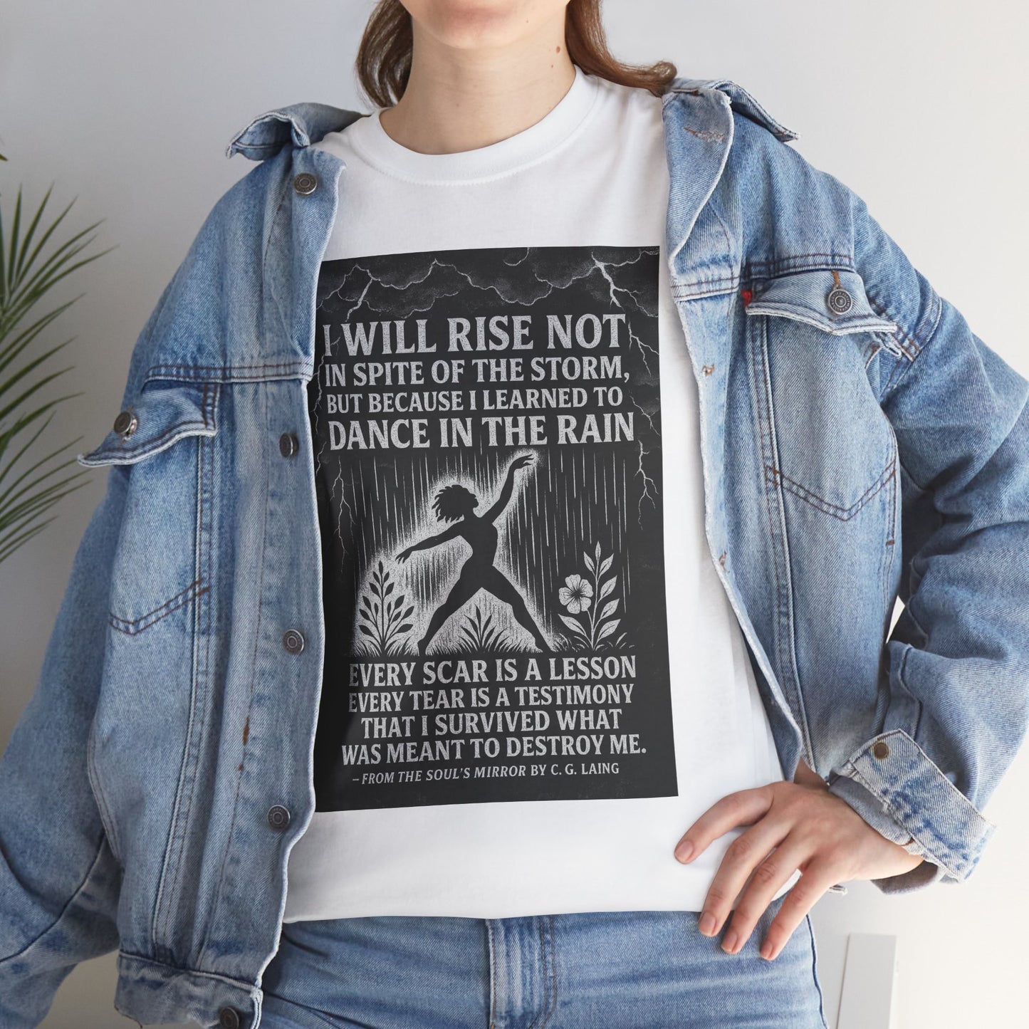 Inspirational Quote Tee, Motivational Graphic T-Shirt, Empowering Unisex Cotton Shirt.