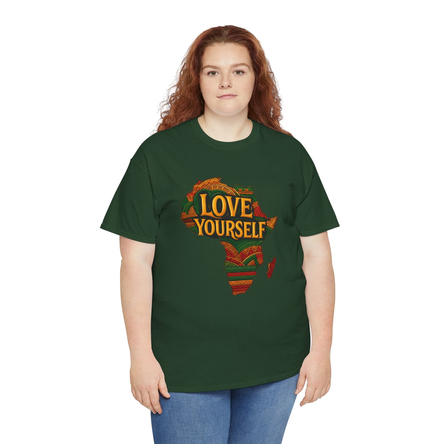 Unisex Afrocentric Graphic Tee – Bold Urban Art Design