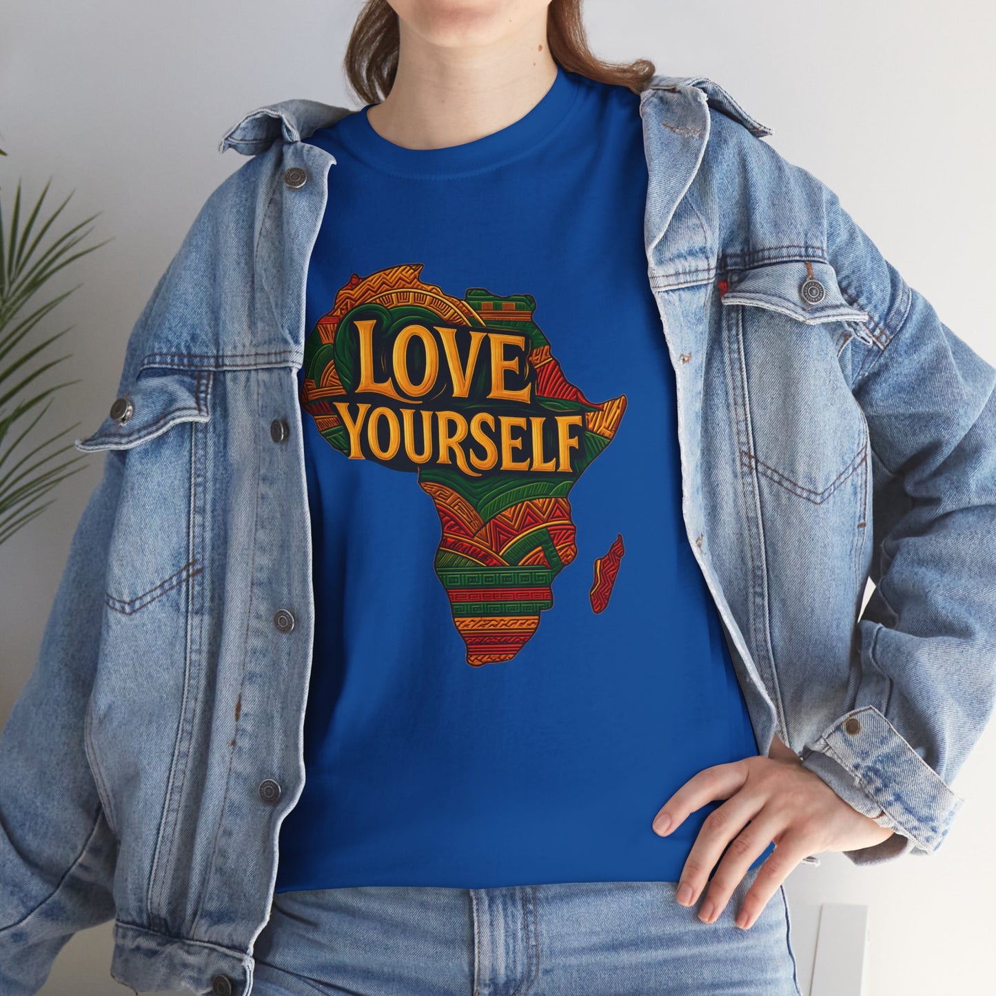 Unisex Afrocentric Graphic Tee – Bold Urban Art Design