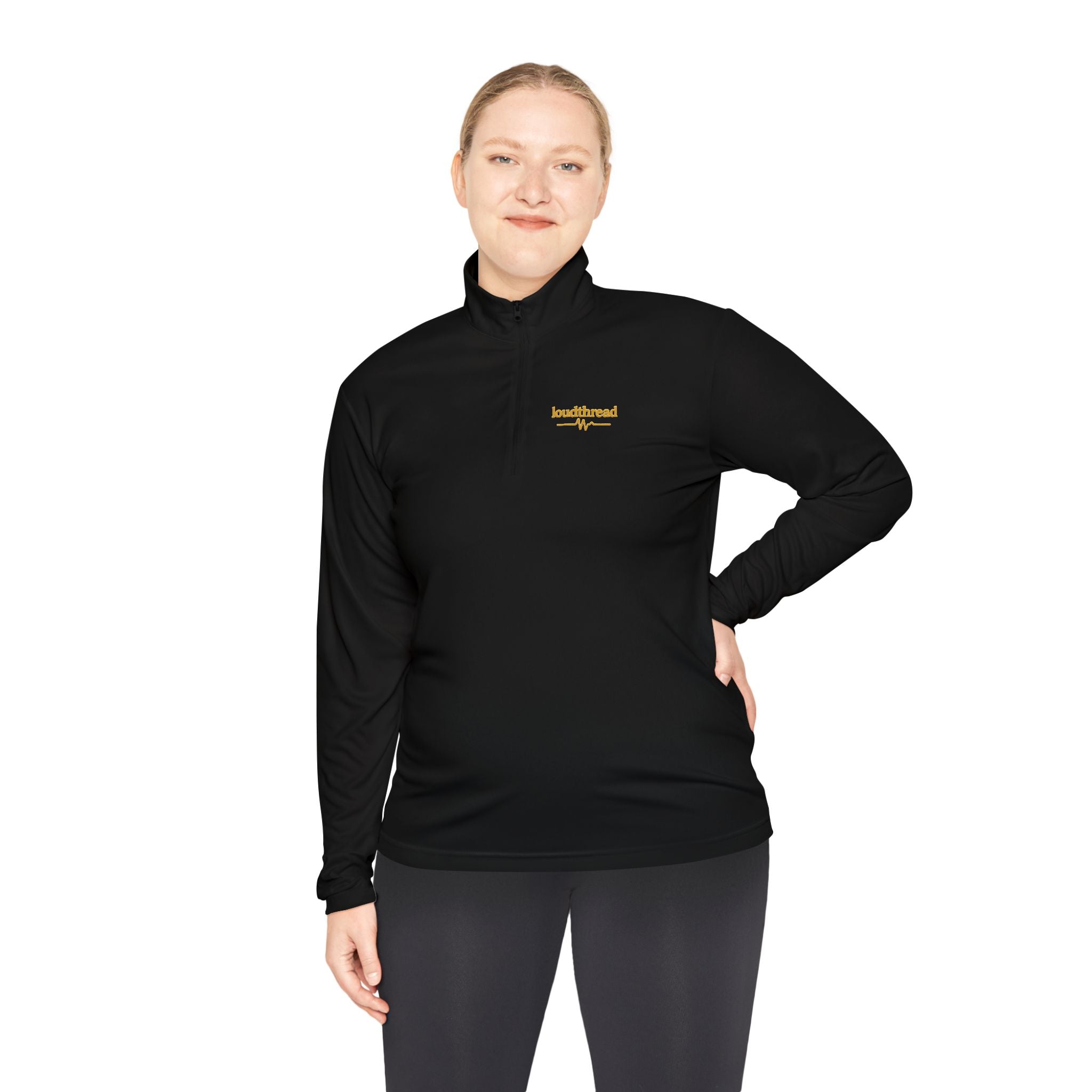 Cozy Unisex Quarter-Zip Pullover with Inspirational Design, Perfect for Casual Days, Gifts, and Outdoor Adventures