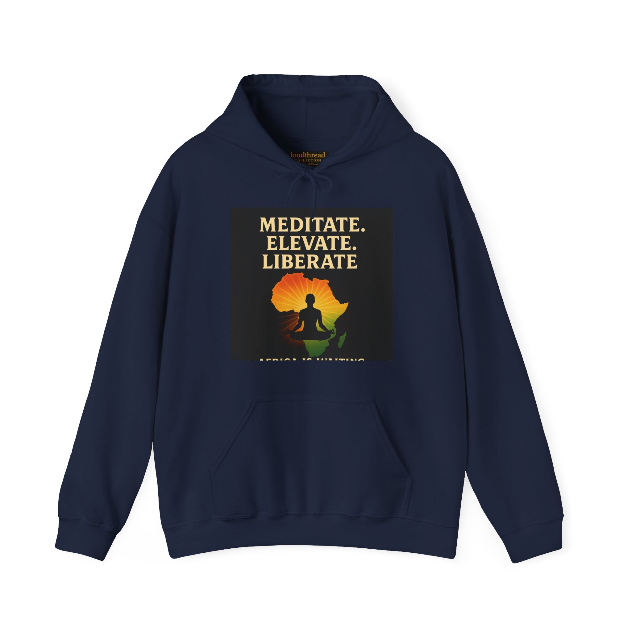 Meditation Inspired Unisex Hoodie - Meditate. Elevate. Liberate.
