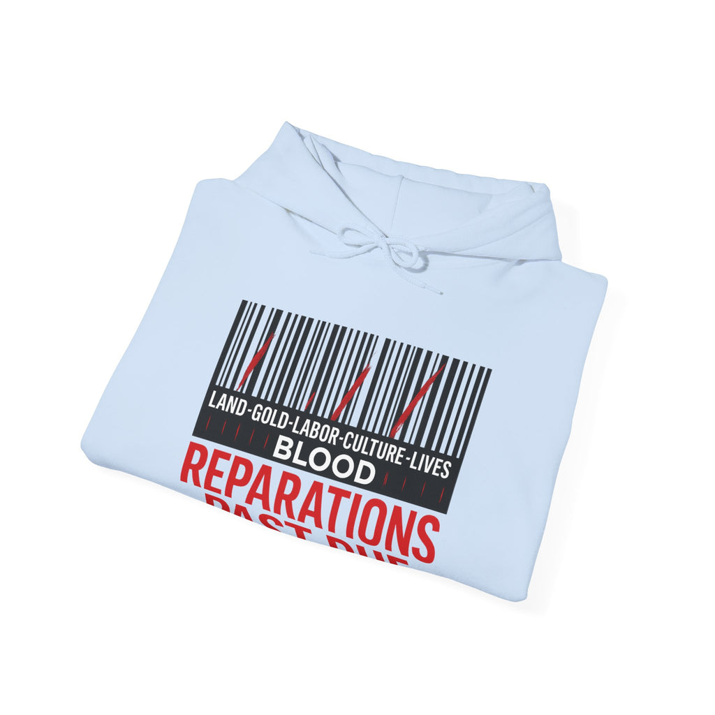 Reparations Theme Hoodie - Unisex Heavy Blend Sweatshirt, Black History Month Apparel, Social Justice Clothing, Protest Wear, Activist [...]