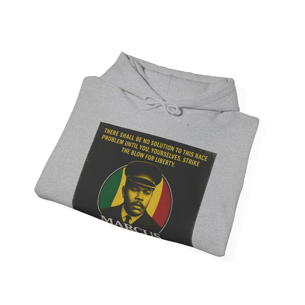 Marcus Garvey Inspirational Hoodie | Unisex Heavy Blend Sweatshirt