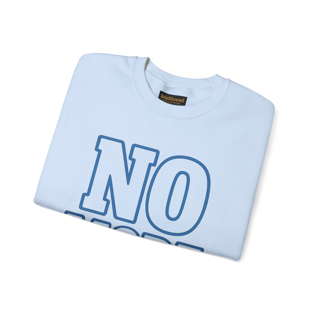 No More Systemic Chains Crewneck Sweatshirt | Unisex Social Justice Apparel