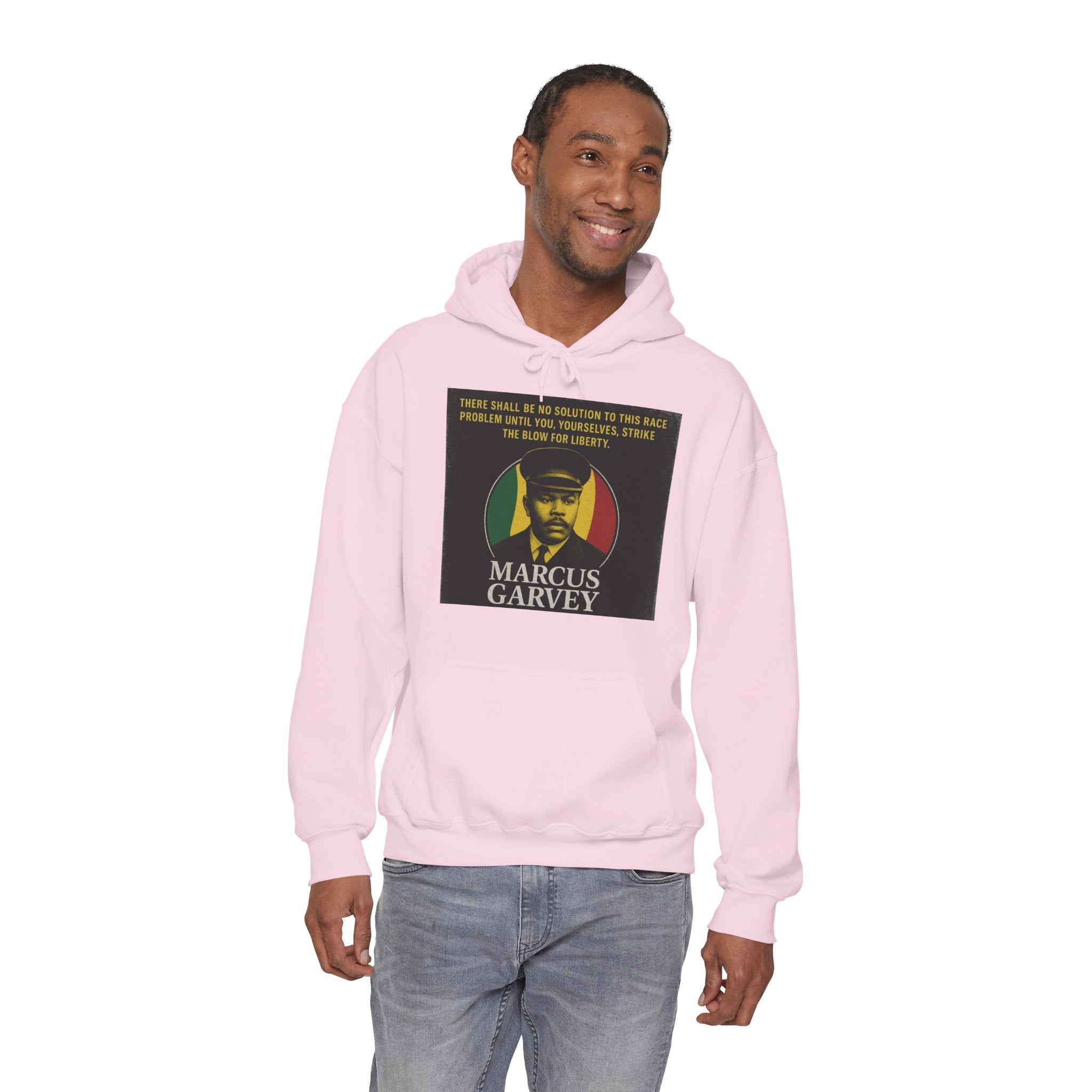 Marcus Garvey Inspirational Hoodie | Unisex Heavy Blend Sweatshirt