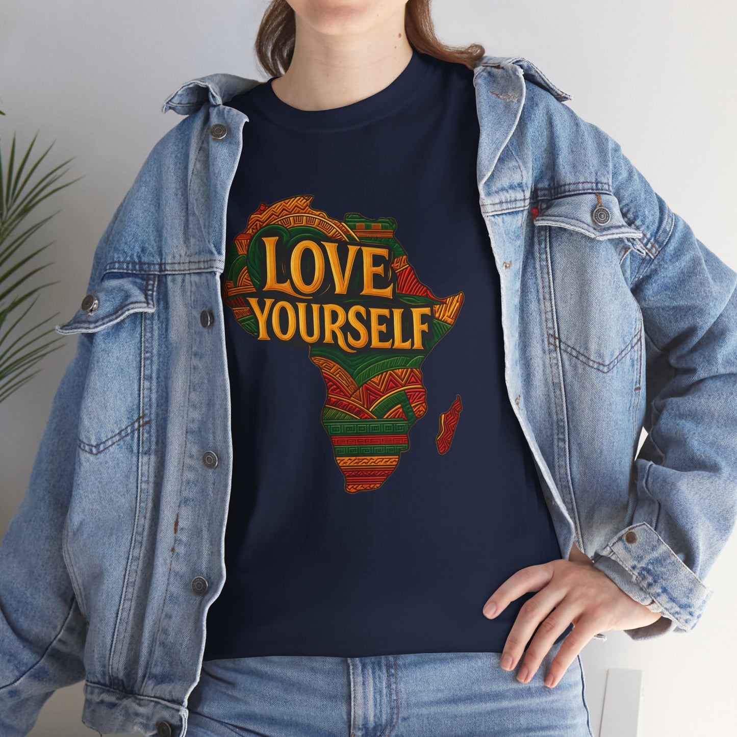 Unisex Afrocentric Graphic Tee – Bold Urban Art Design