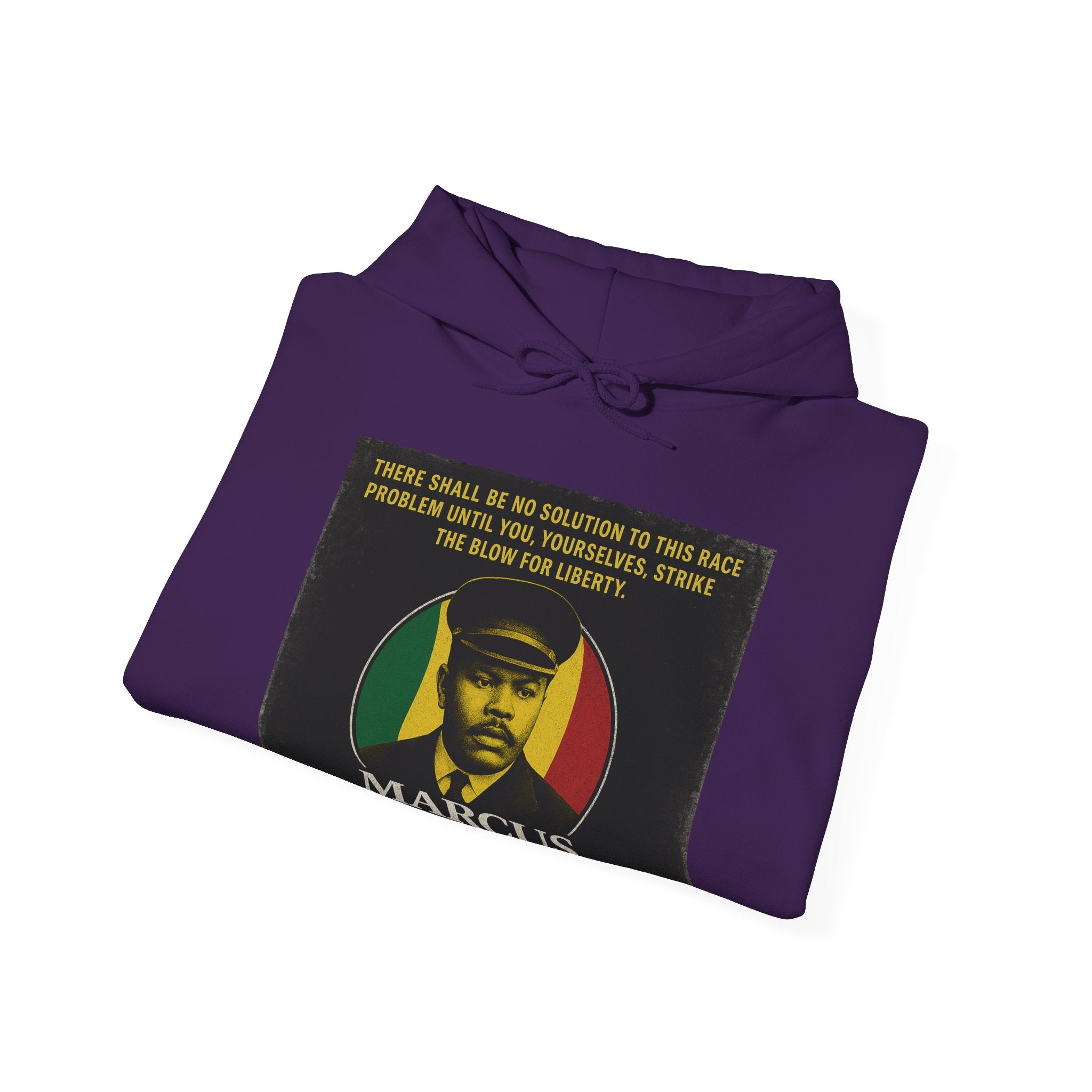 Marcus Garvey Inspirational Hoodie | Unisex Heavy Blend Sweatshirt