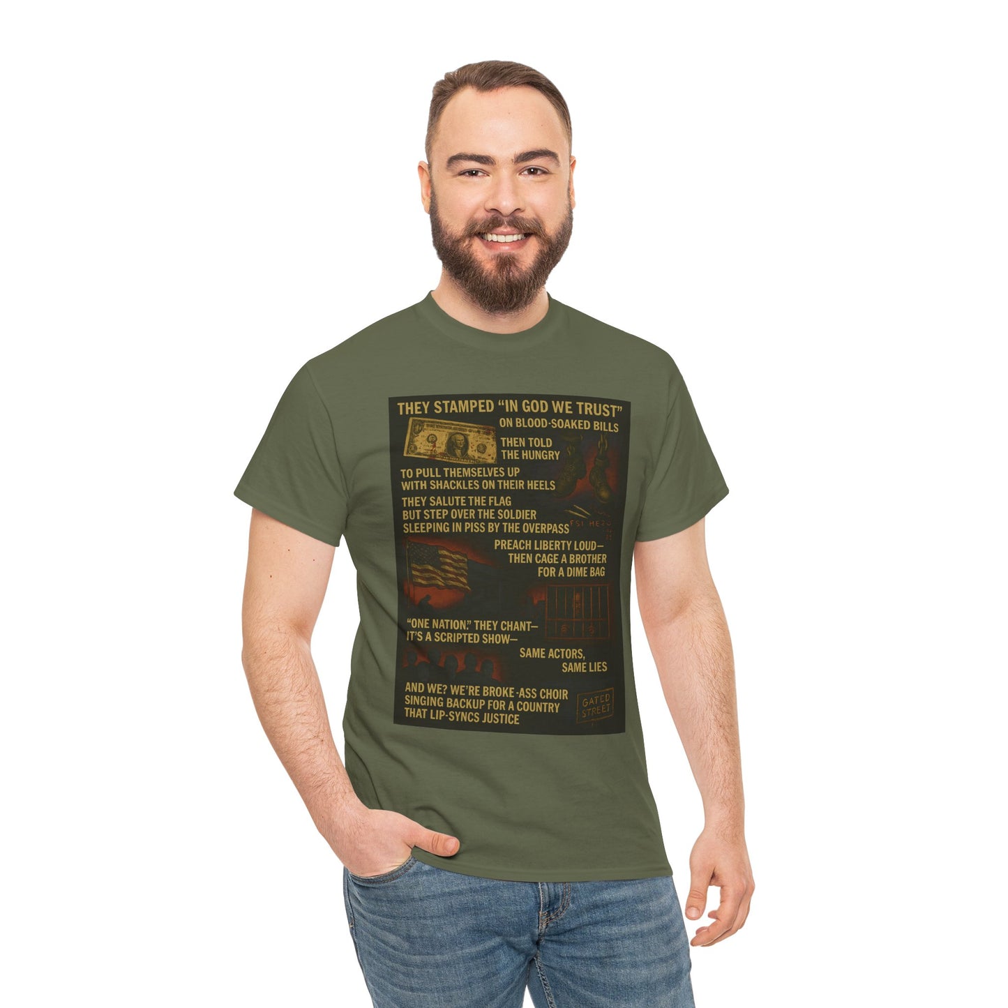 Lip-Sync Justice | Poetic Protest Tee (Unisex)