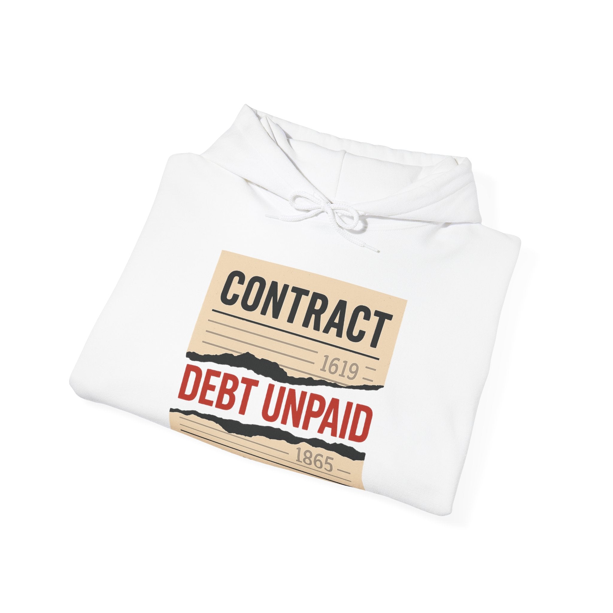 Unisex Heavy Blend™ Hooded Sweatshirt: Vintage Inspired Debt Unpaid Contract Design, Cozy Hoodie for Everyday Wear, Perfect for Casual [...]