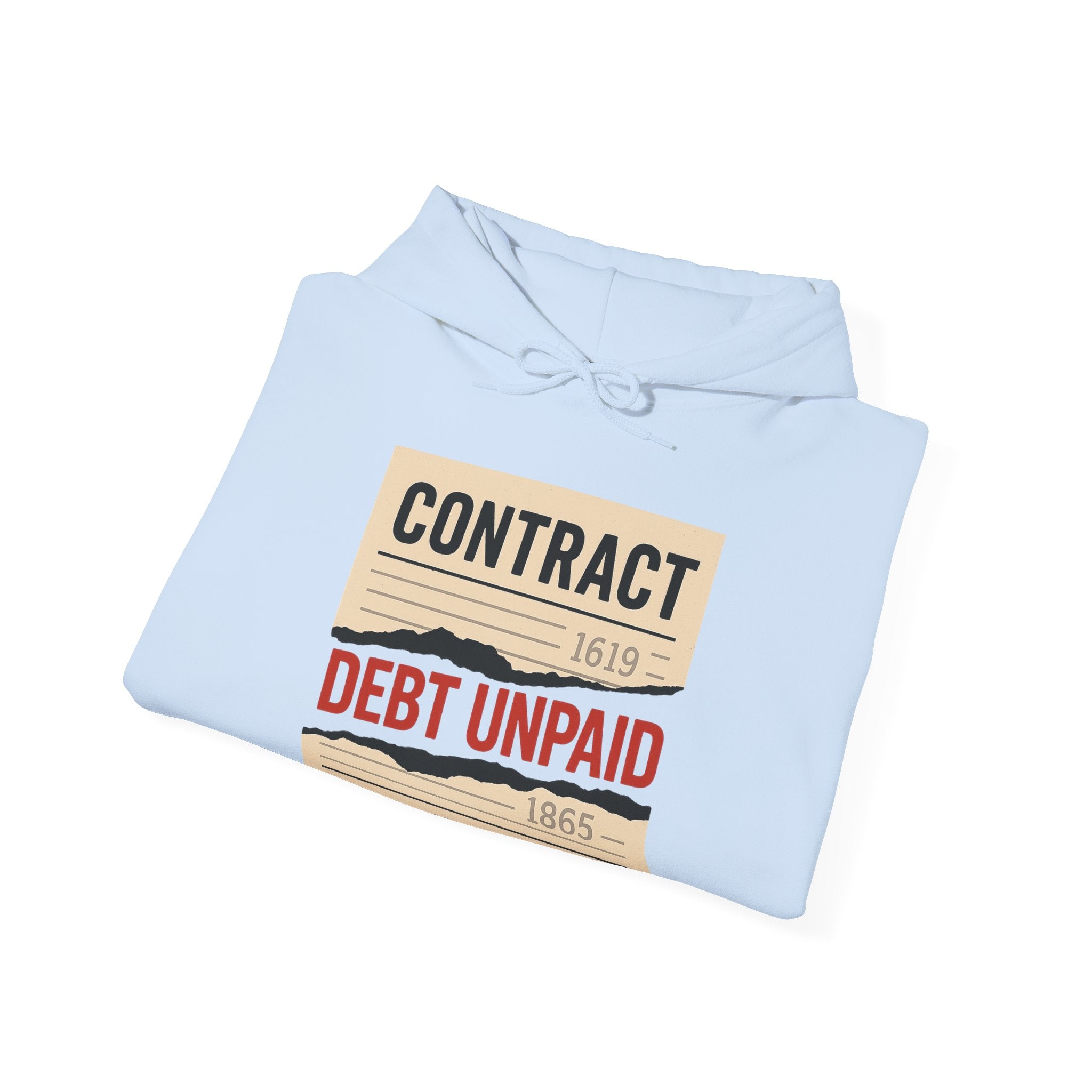 Unisex Heavy Blend™ Hooded Sweatshirt: Vintage Inspired Debt Unpaid Contract Design, Cozy Hoodie for Everyday Wear, Perfect for Casual [...]