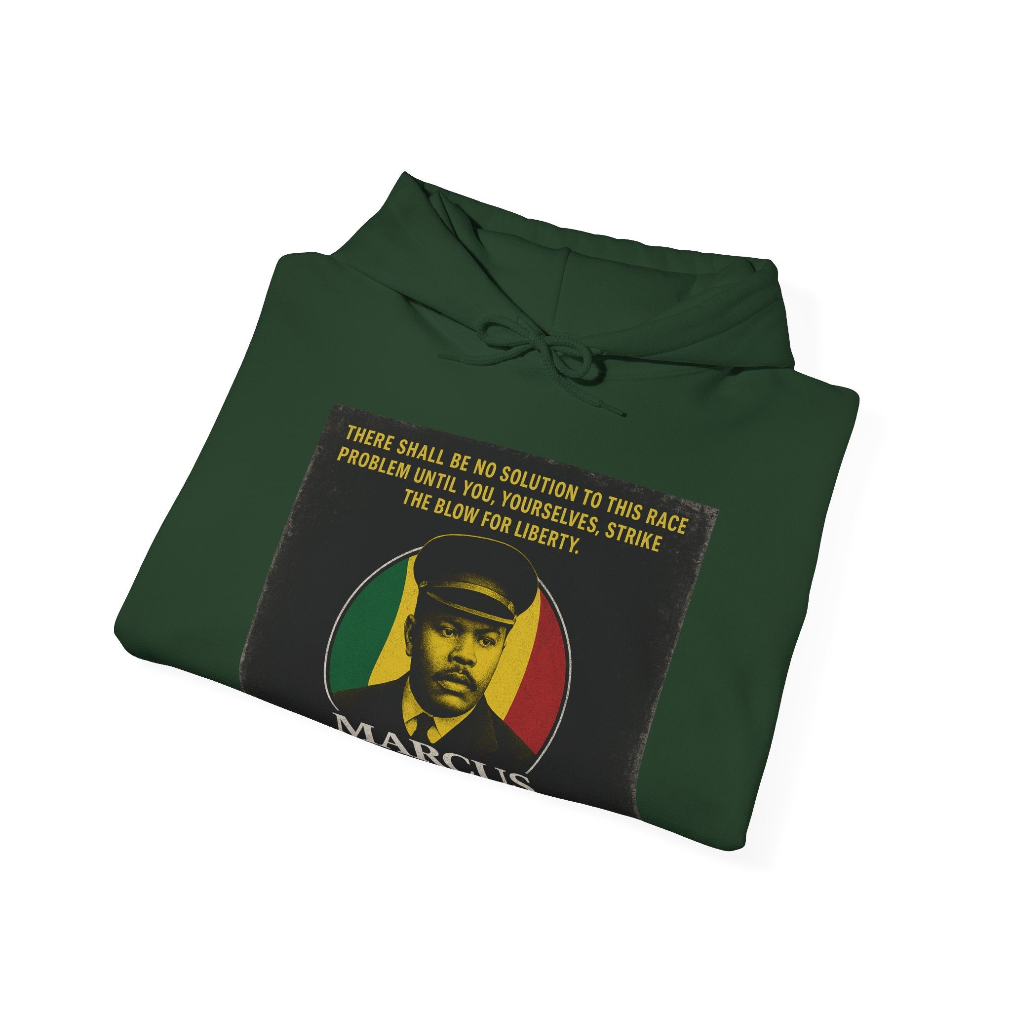 Marcus Garvey Inspirational Hoodie | Unisex Heavy Blend Sweatshirt