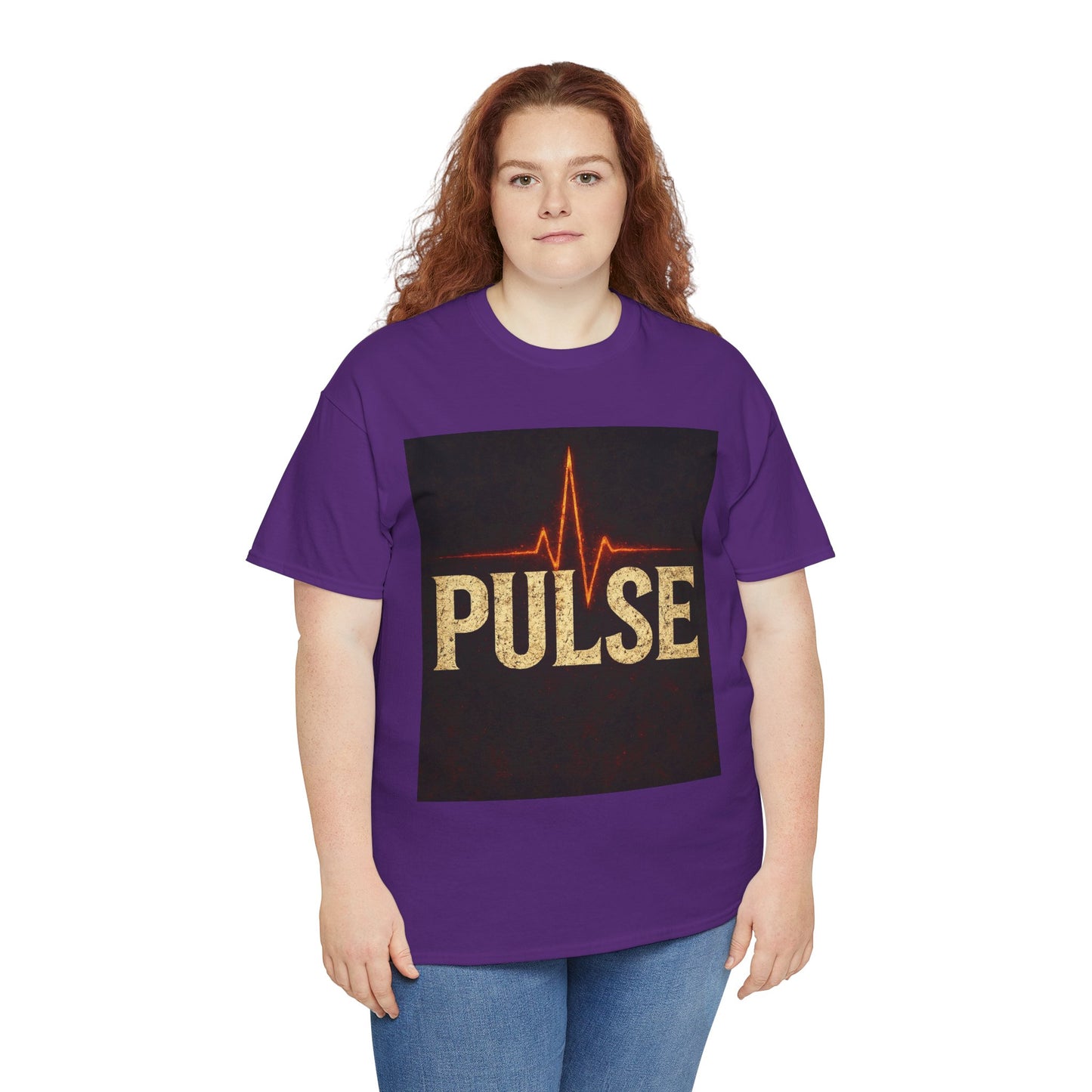Pulse Graphic Tee, Unisex Cotton Shirt, Casual Wear, Gift for Music Lovers