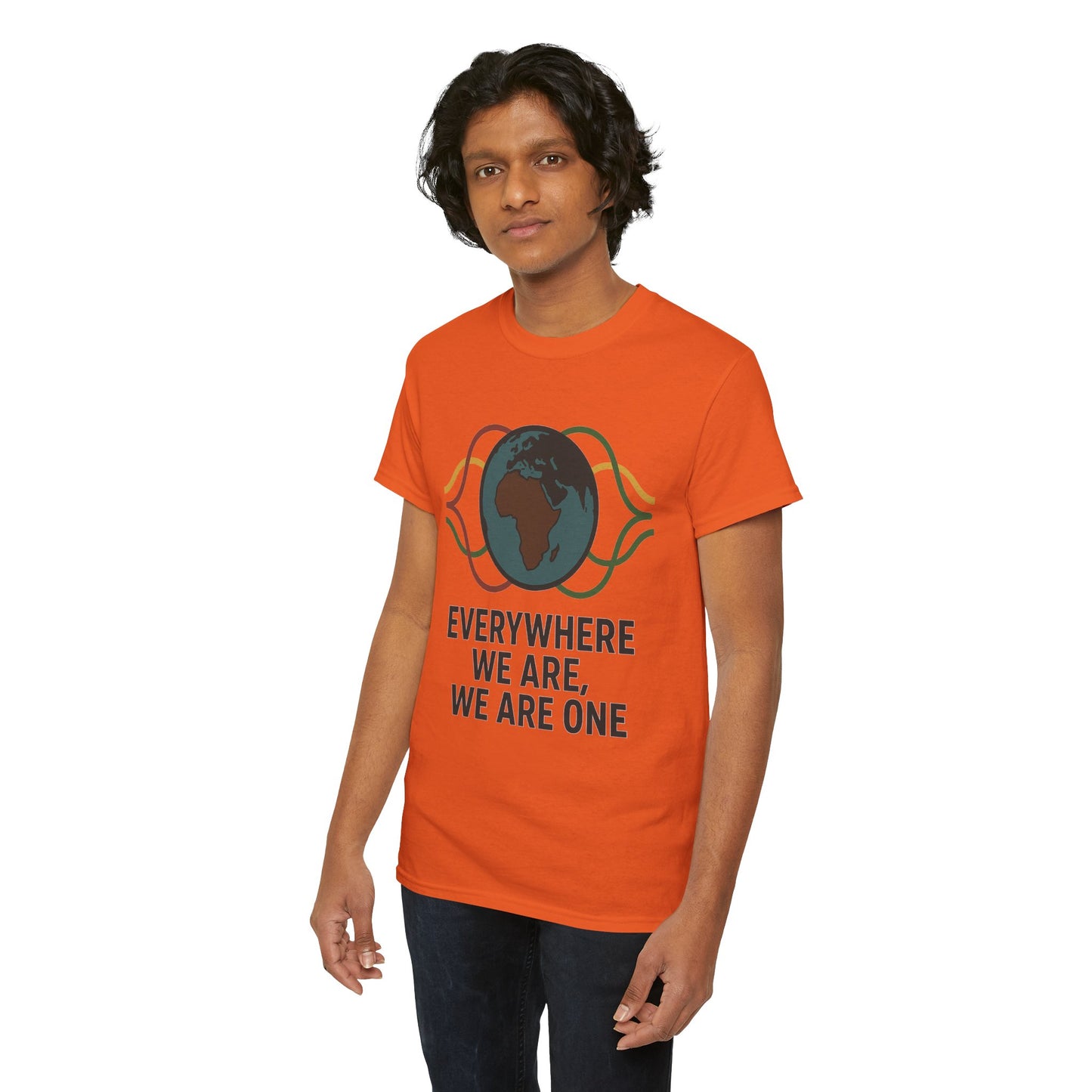 Unity Message Unisex Heavy Cotton Tee - Eco-Friendly Fashion