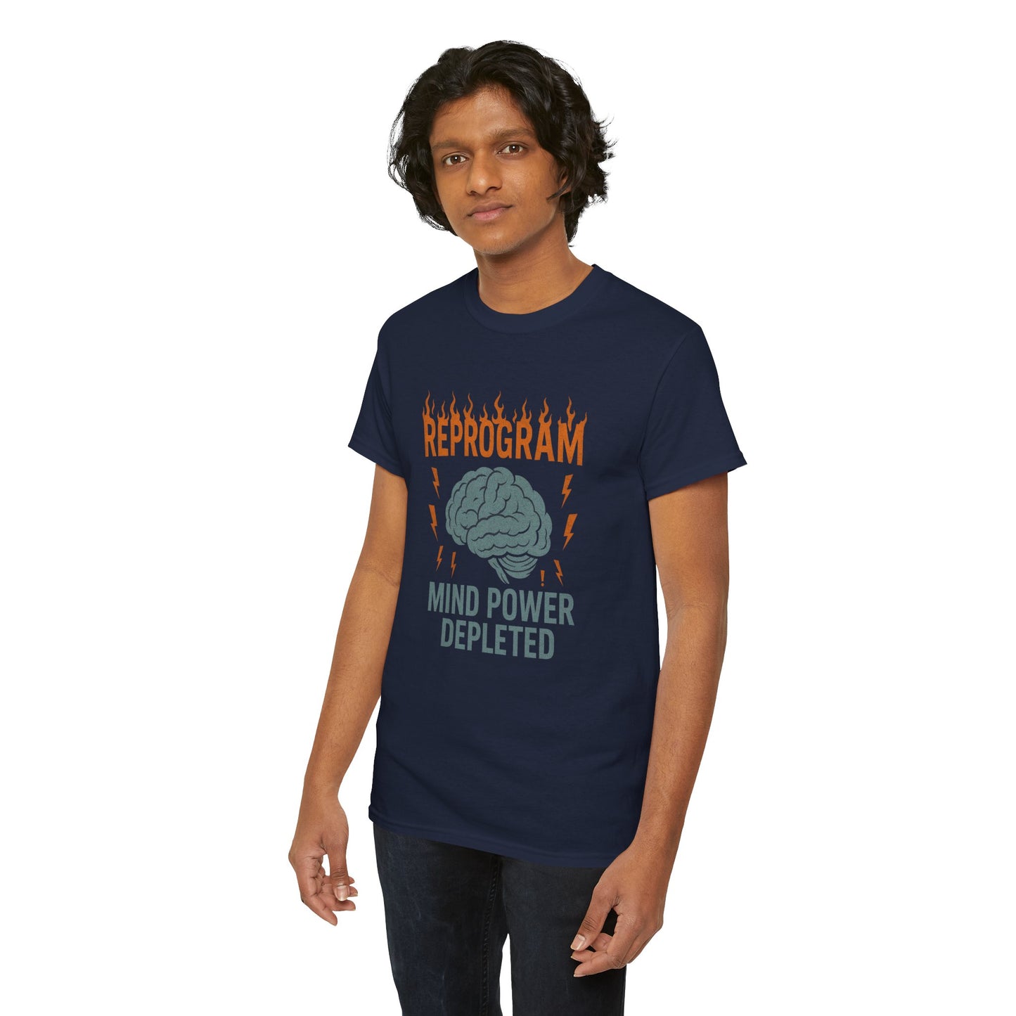 Reprogram Your Mind Unisex Heavy Cotton Tee