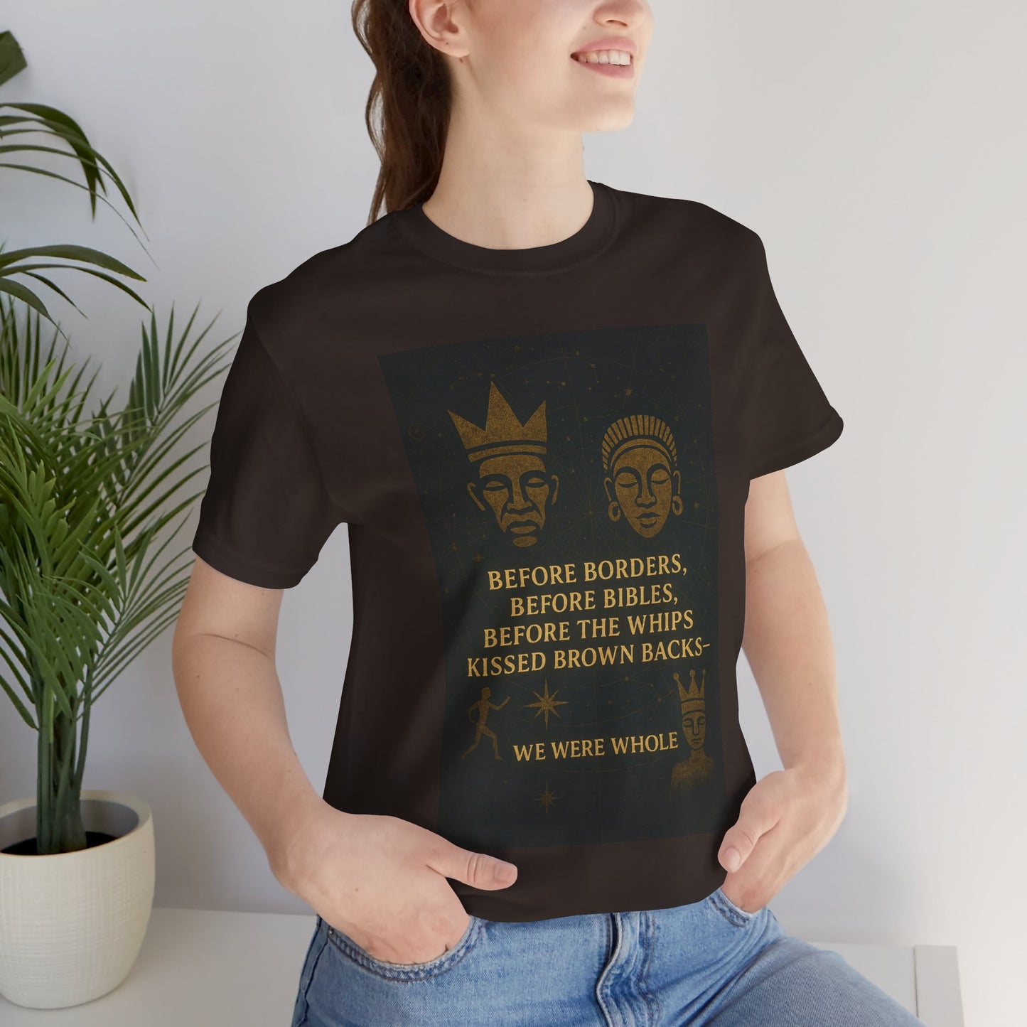 Empowered Message Tee, Unisex Jersey Social Justice Apparel