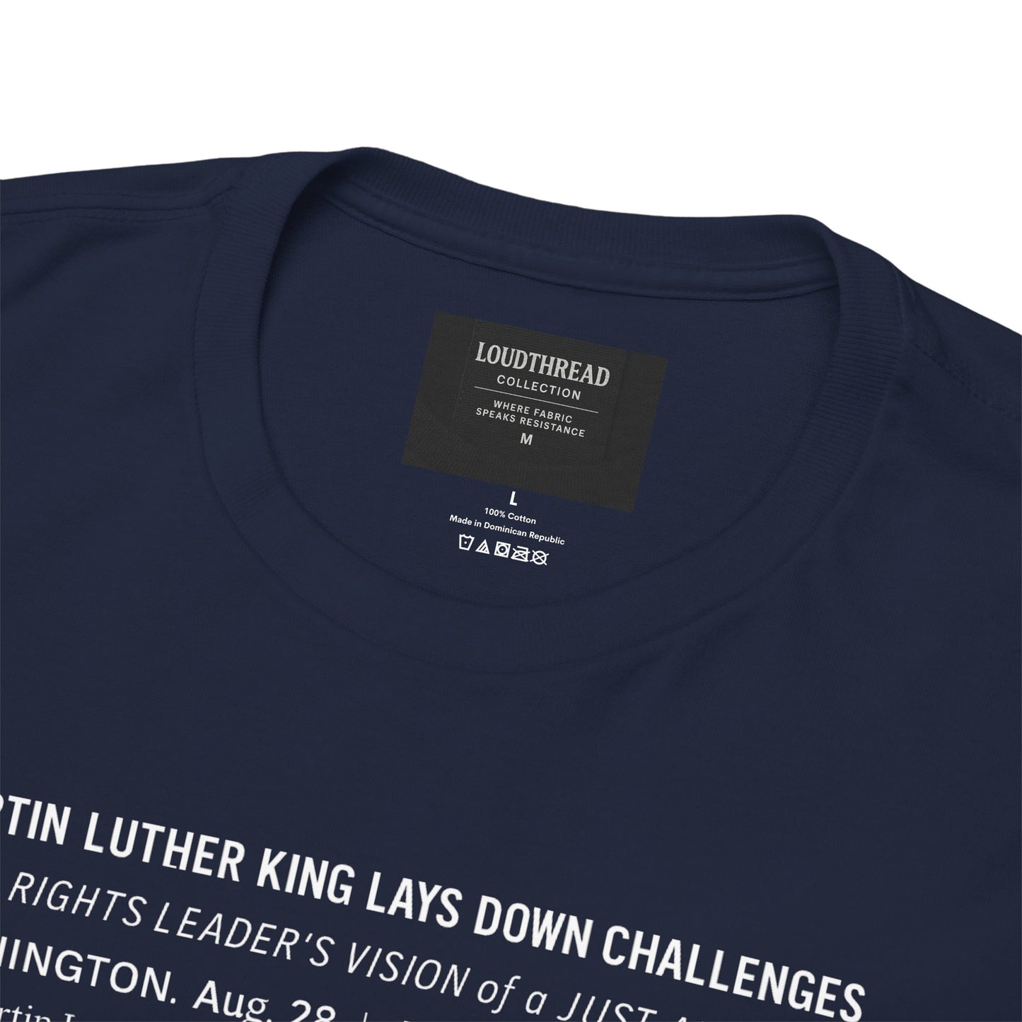 Inspirational Quote Unisex Heavy Cotton Tee - Perfect for Activism.