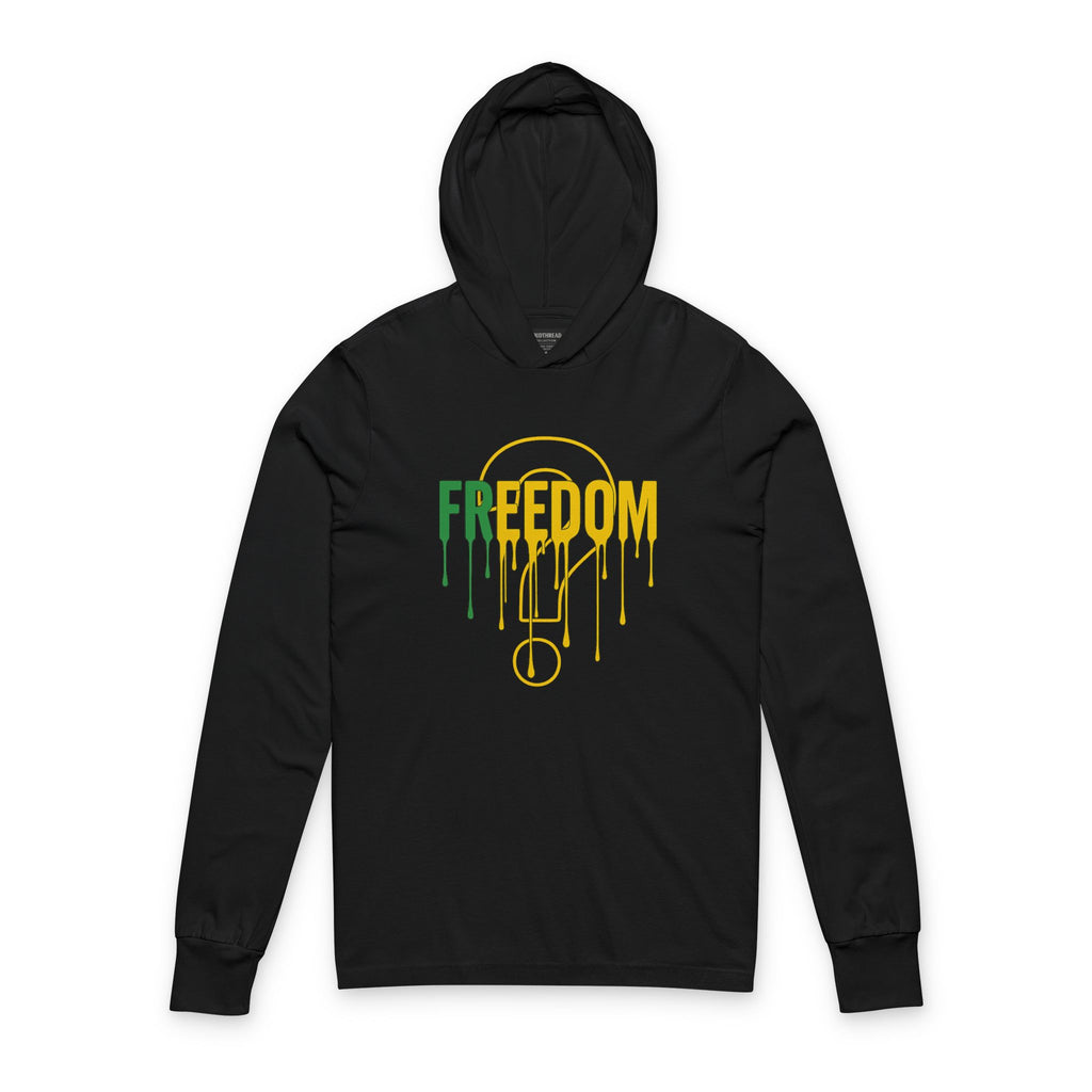 Freedom Graphic Unisex Hoodie, Casual Streetwear Top