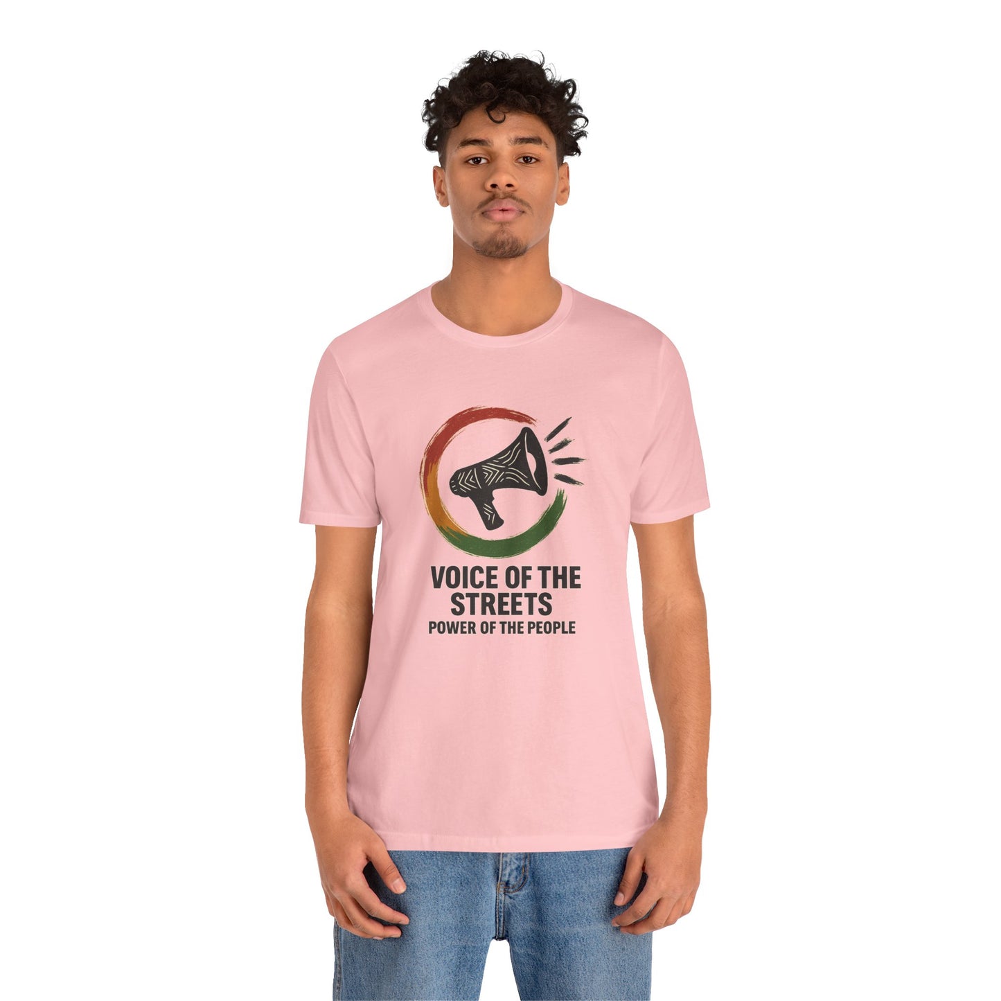 Empowering Voices Tee, Voice of the Streets T-Shirt, Casual Statement Shirt, Unisex Graphic Tee, Gift for Activists, Soft Cotton Tee