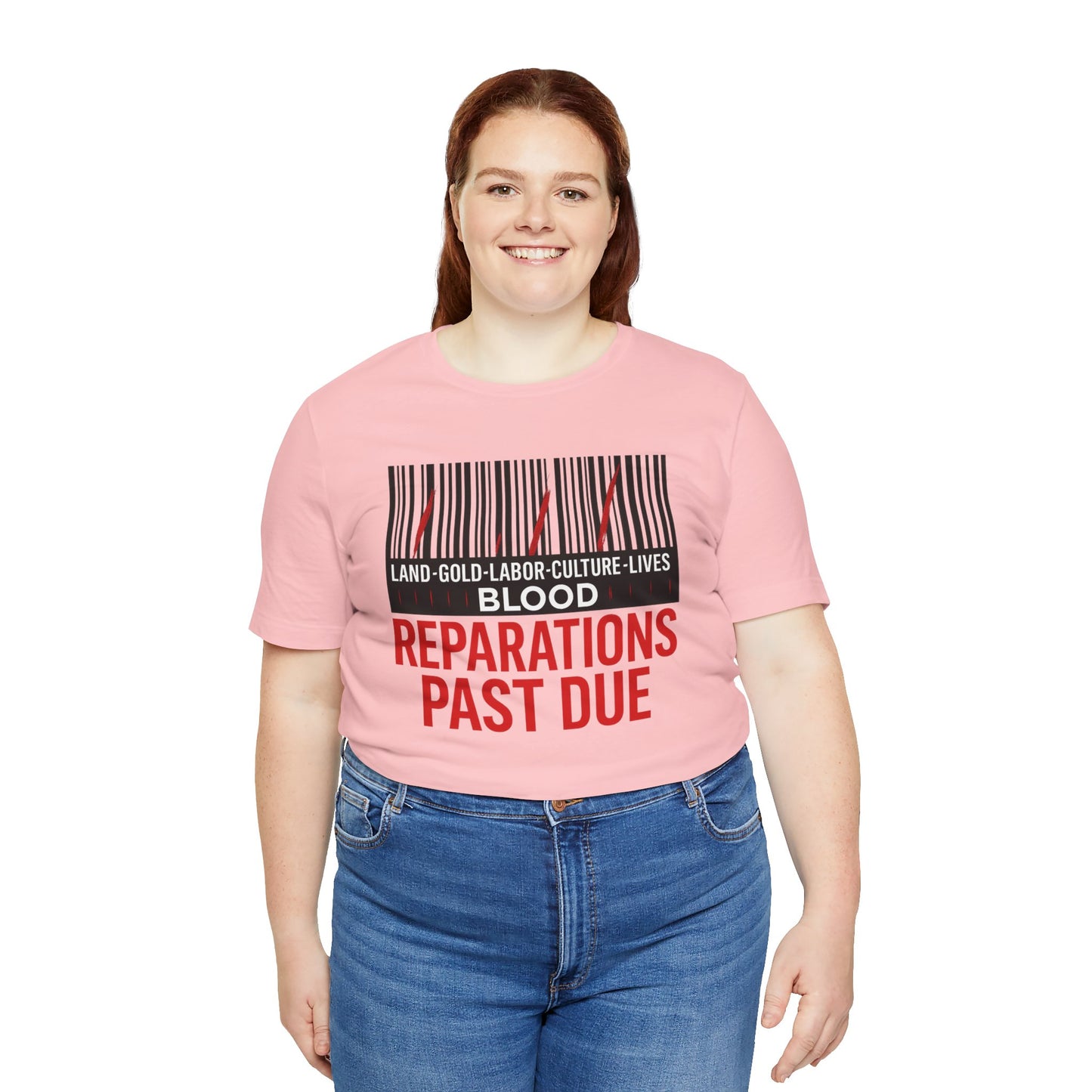 Reparations Past Due Tee - Graphic Shirt for Activists, Social Justice Apparel, Thought-Provoking Gift, Unisex Casual Wear, Statement [...]