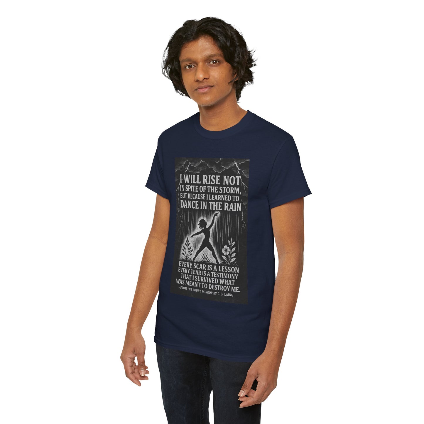 Inspirational Quote Tee, Motivational Graphic T-Shirt, Empowering Unisex Cotton Shirt.