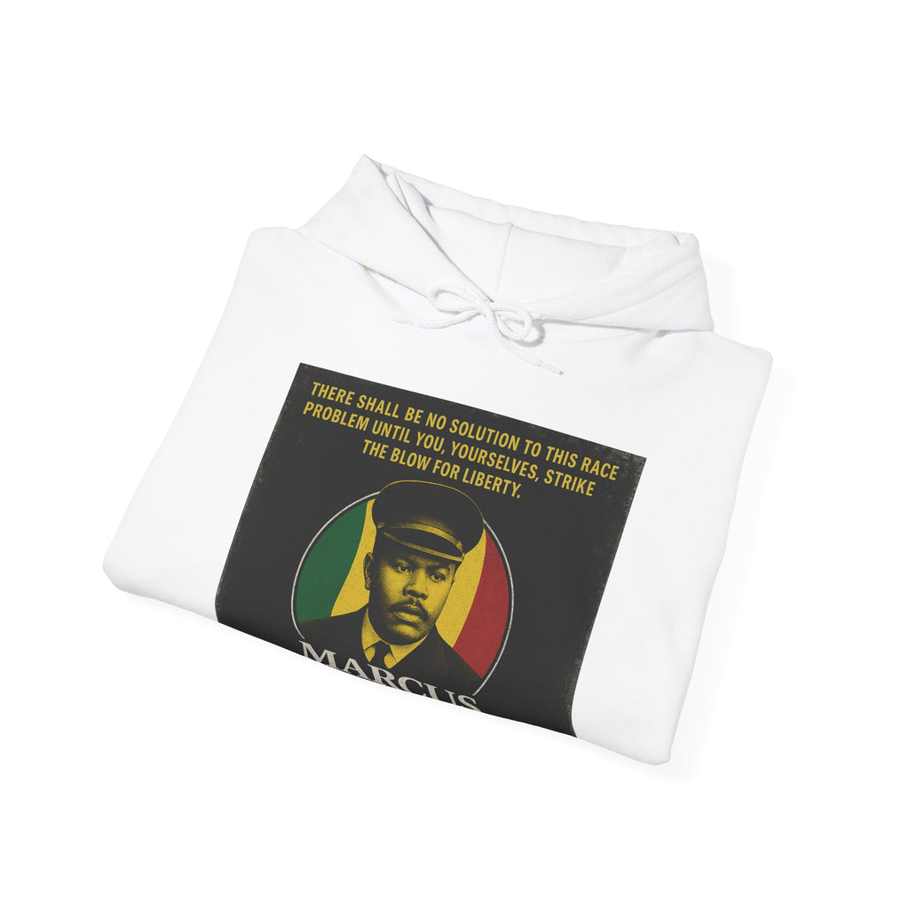 Marcus Garvey Inspirational Hoodie | Unisex Heavy Blend Sweatshirt