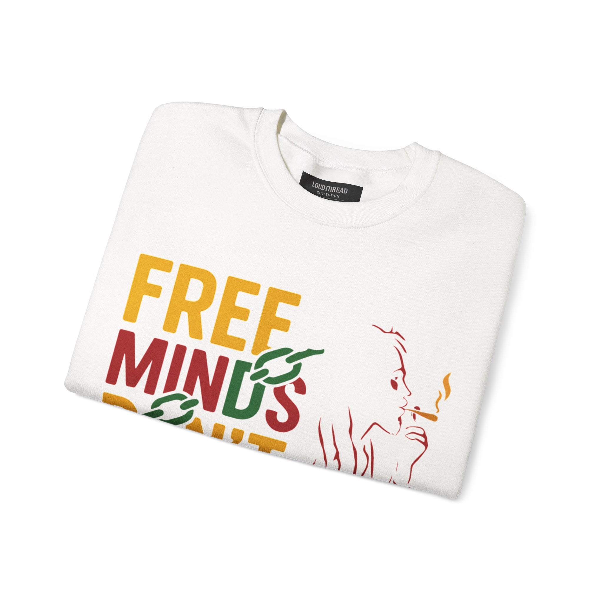 Inspirational Music Quote Sweatshirt, Unisex Fashion, Rasta Guitarist Line Art Unisex Sweatshirt, Motivational Clothing