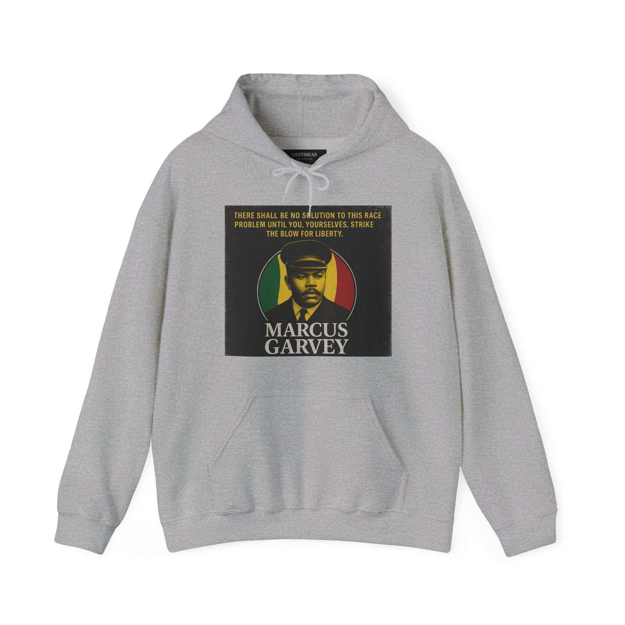 Marcus Garvey Inspirational Hoodie | Unisex Heavy Blend Sweatshirt