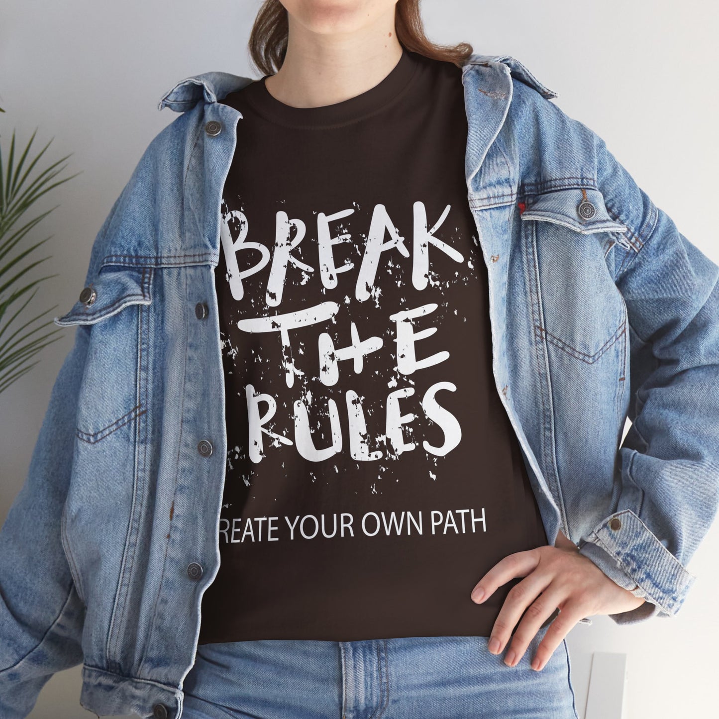 Break the Rules Shirt, Inspirational Graphic Tee