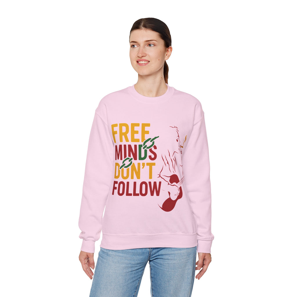 Inspirational Music Quote Sweatshirt, Unisex Fashion, Rasta Guitarist Line Art Unisex Sweatshirt, Motivational Clothing