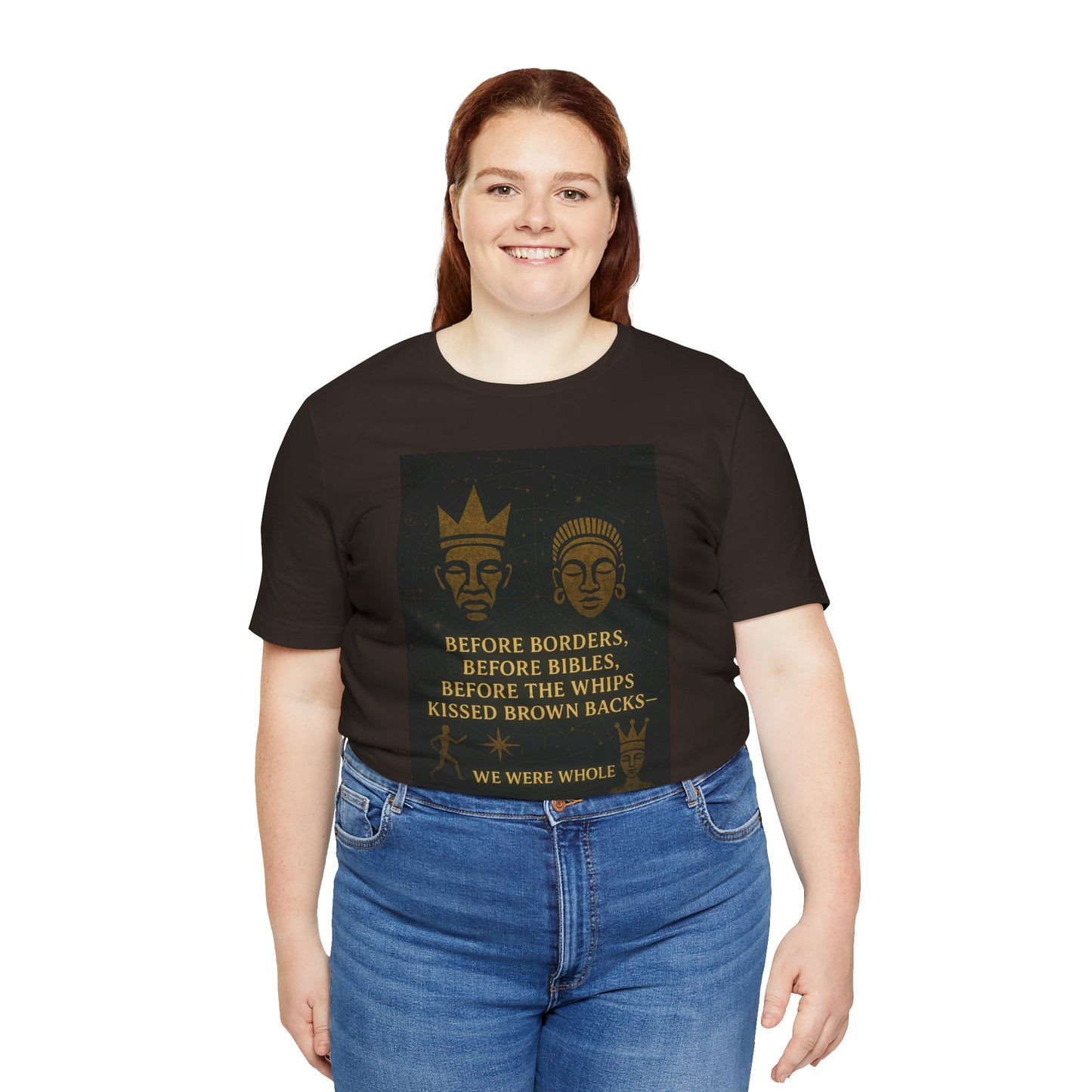 Empowered Message Tee, Unisex Jersey Social Justice Apparel