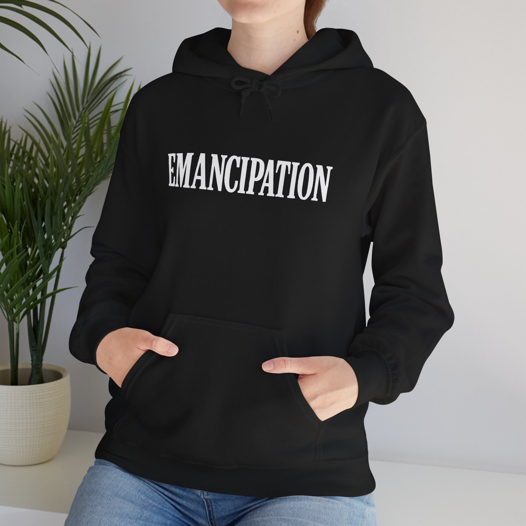 Emancipation Hoodie - Unisex Hooded Sweatshirt for Activism, Empowerment