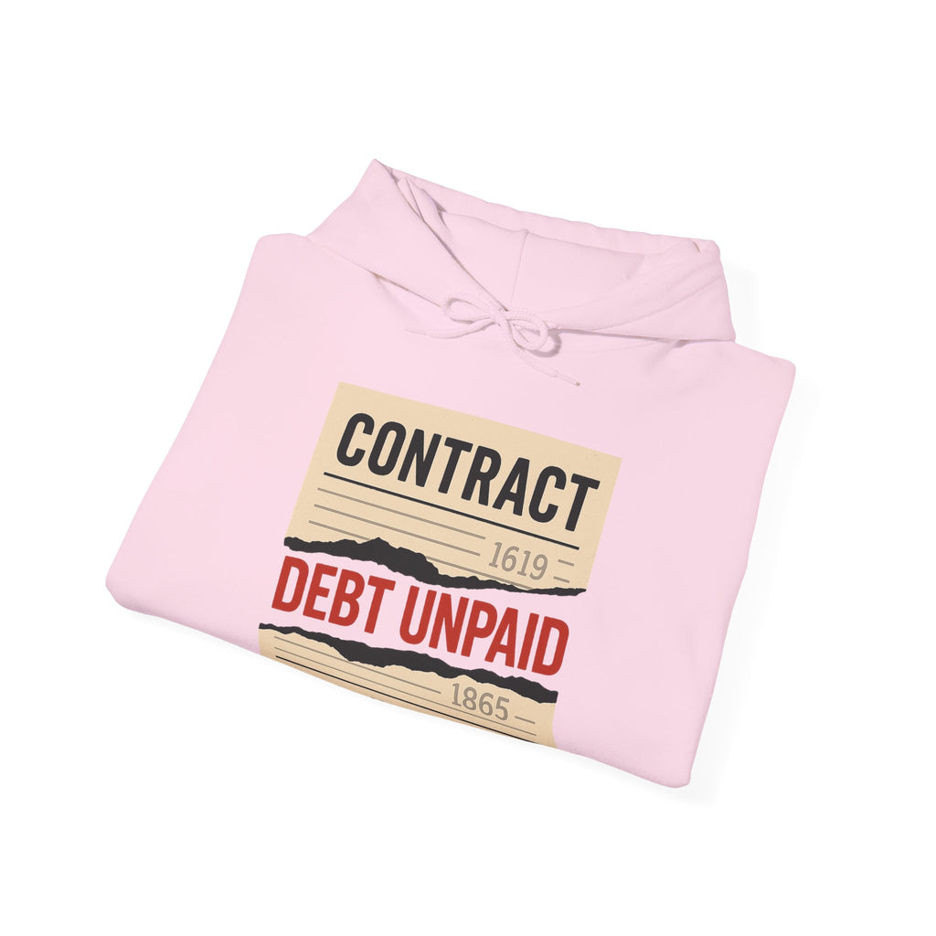 Unisex Heavy Blend™ Hooded Sweatshirt: Vintage Inspired Debt Unpaid Contract Design, Cozy Hoodie for Everyday Wear, Perfect for Casual [...]