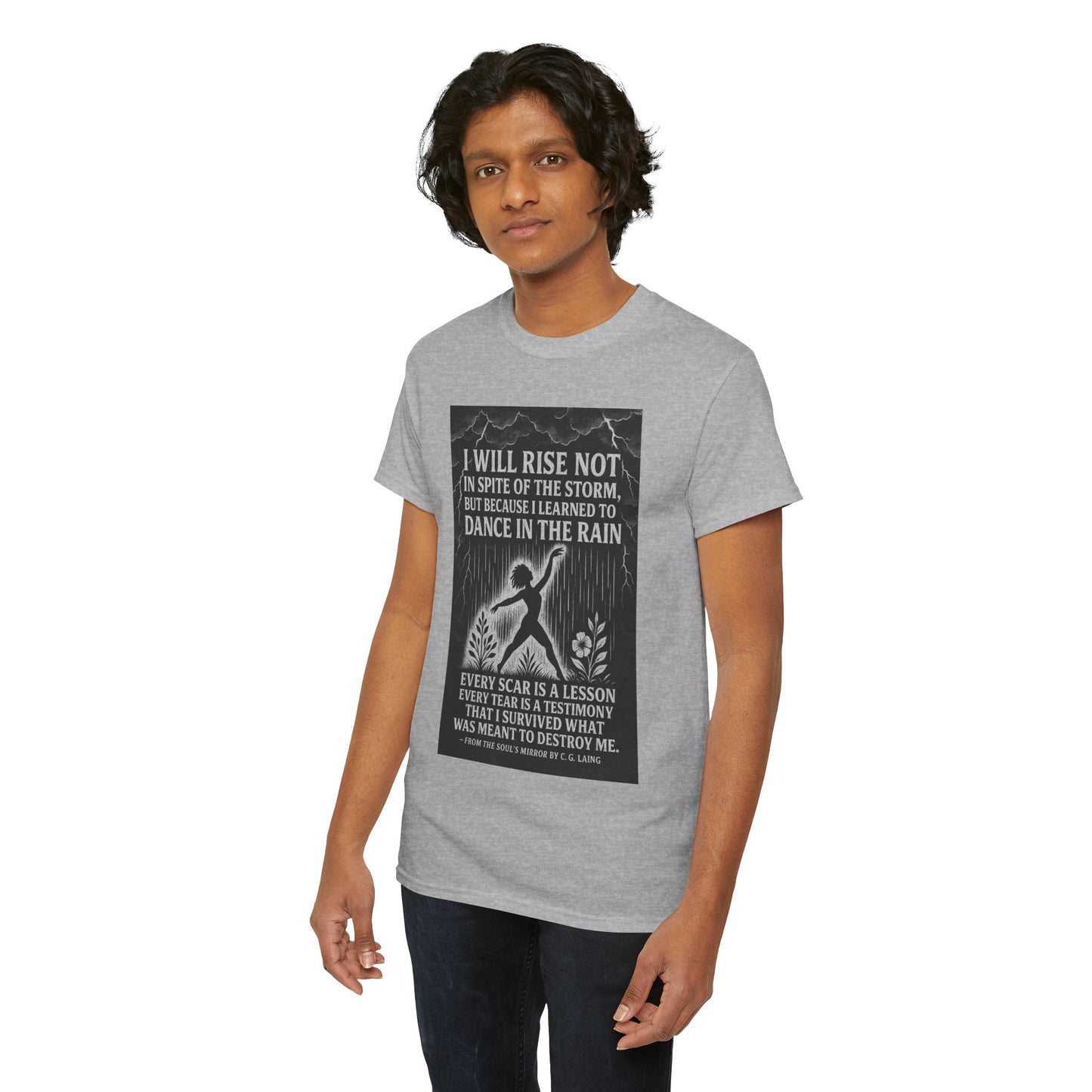 Inspirational Quote Tee, Motivational Graphic T-Shirt, Empowering Unisex Cotton Shirt.